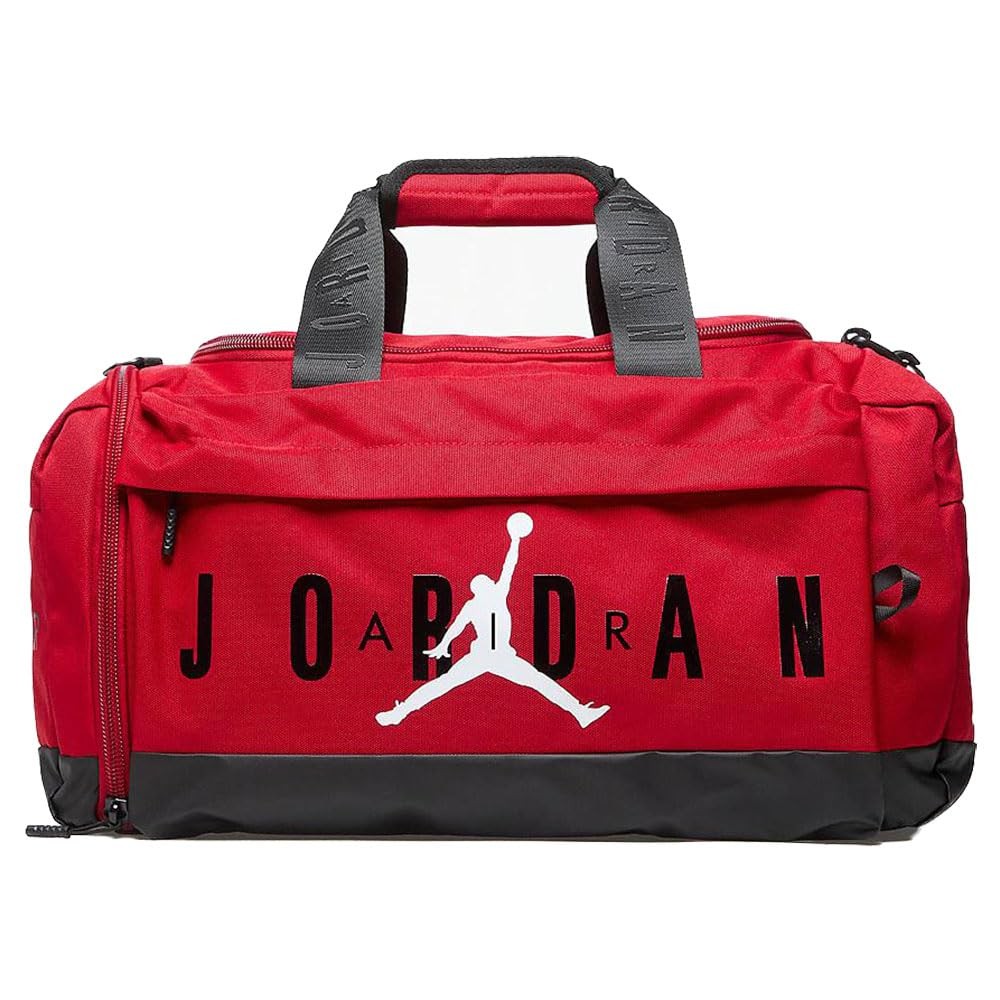 Red Duffel Bag SM0920 R78, Red, 43 cm x 32 cm x 23 cm