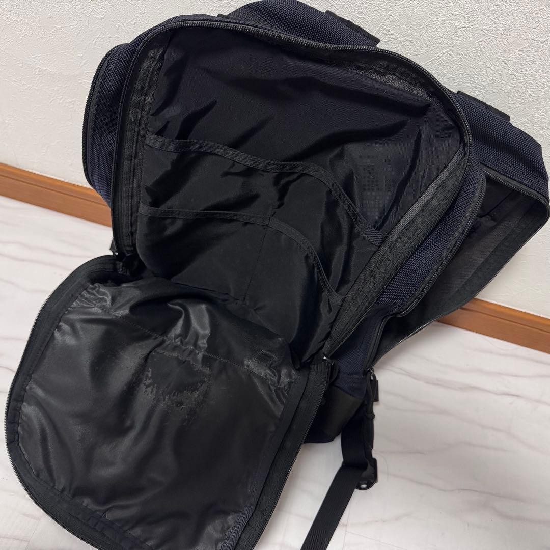 BRIEFING Business Backpack SQ Pack Deep Sea Nylon Made in USA Mens Bag