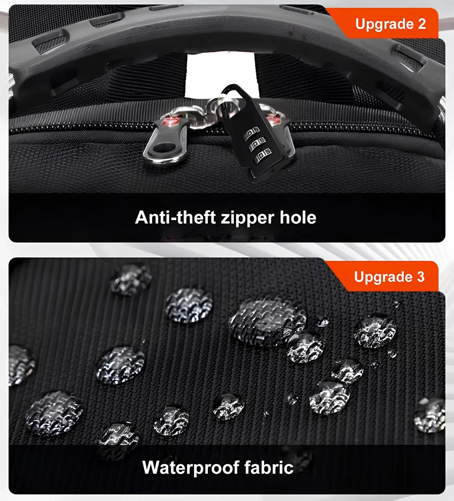 Waterproof 17.3/20 Inch Laptop Backpack Men USB Charging Swiss Backpack Travel