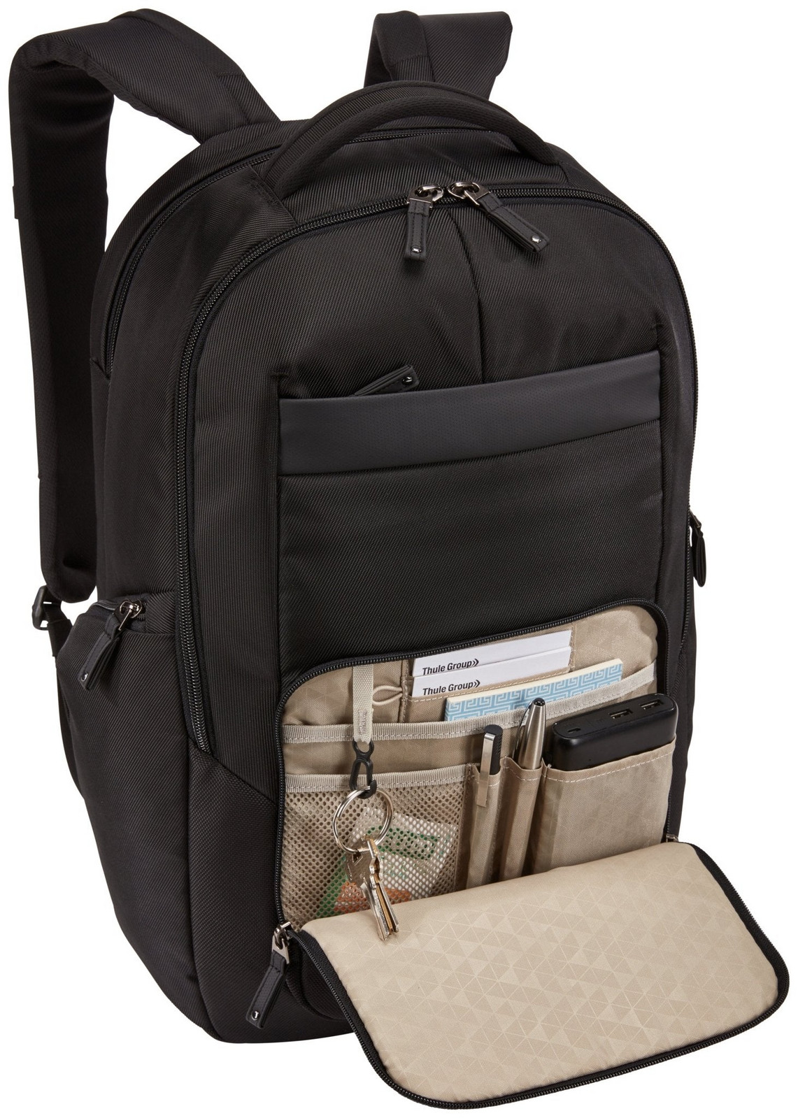 Case Logic 25L Notion Backpack Bag w/ Laptop Sleeve 15.6″ in Black