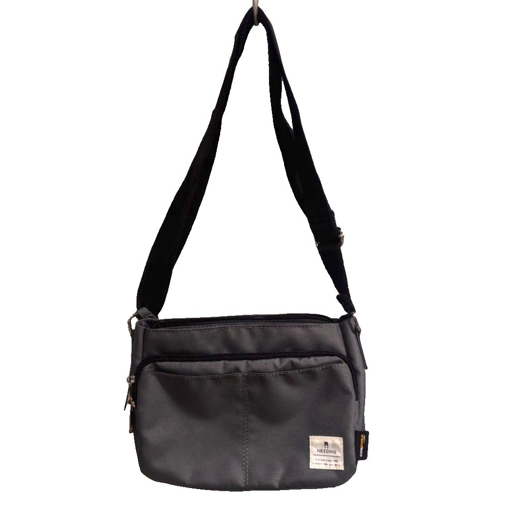 Men’s Khaki Cordura Nylon Waist Bag Water-Resistant, Excellent Condition