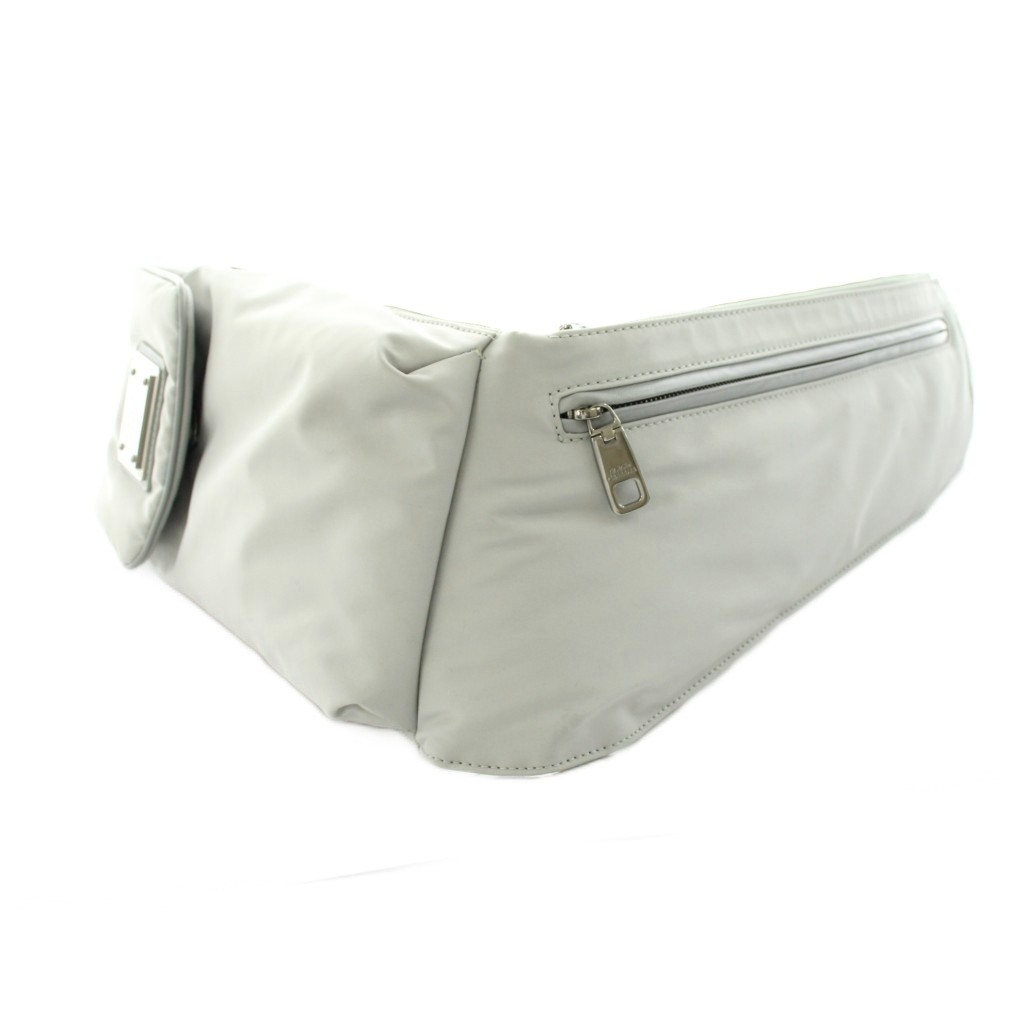 Dolce & Gabbana Men’s Gray Leather Body Shoulder Bag A Condition 15cm/6in