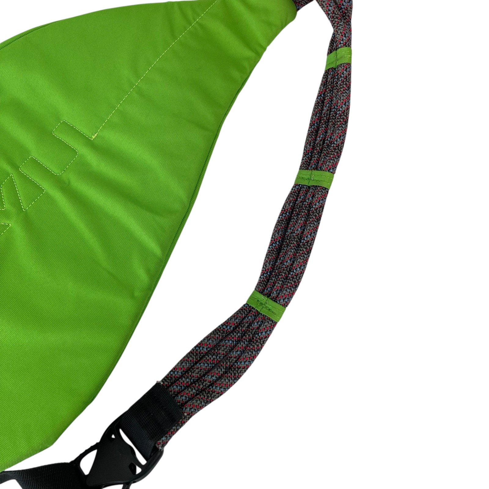 KAVU Rope Bag Lime Green Polyester Sling Backpack Unisex Crossbody Shoulder Bag