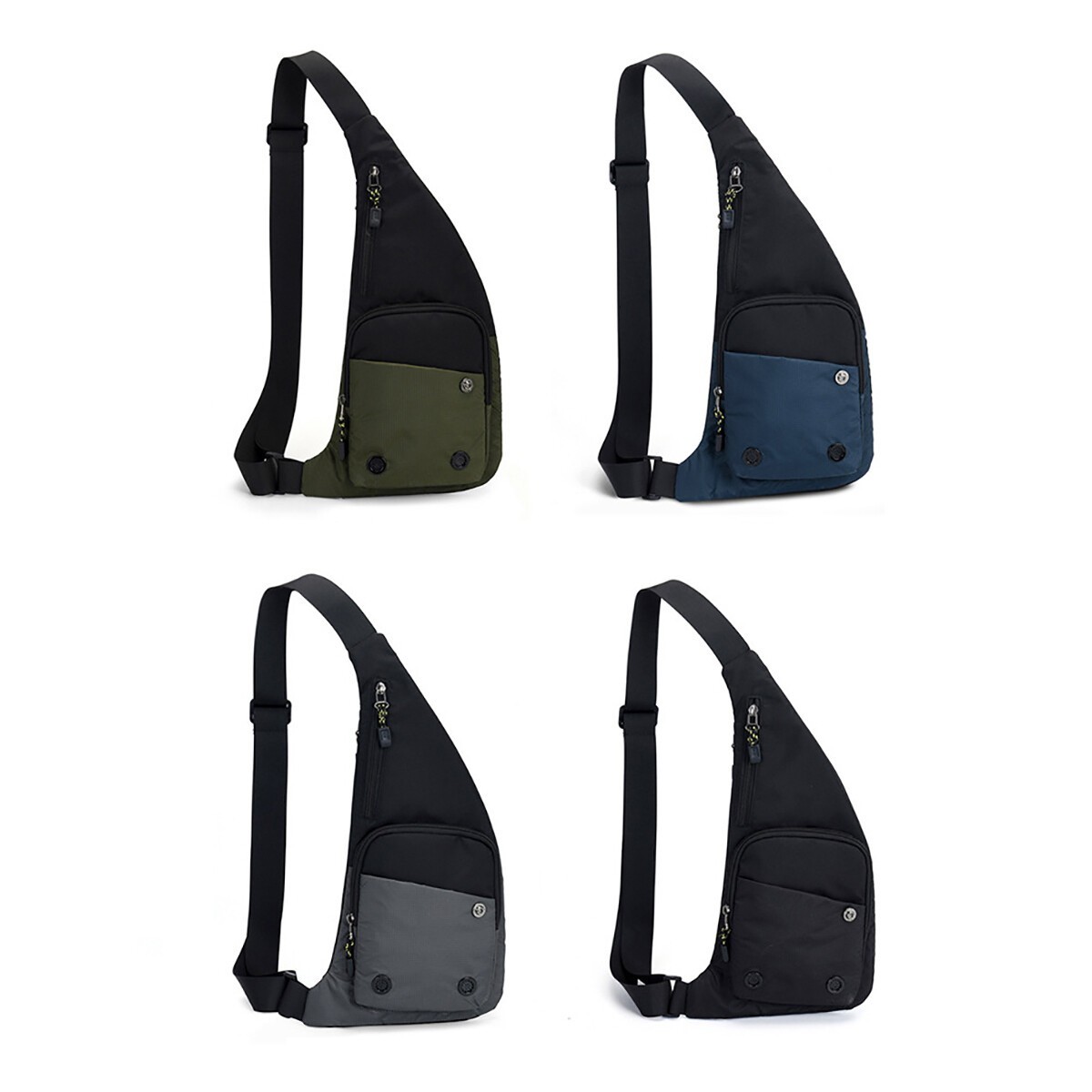 Mens Sling Bag Cross Body Handbag Chest Bag Shoulder Pack Sports Travel Backpack
