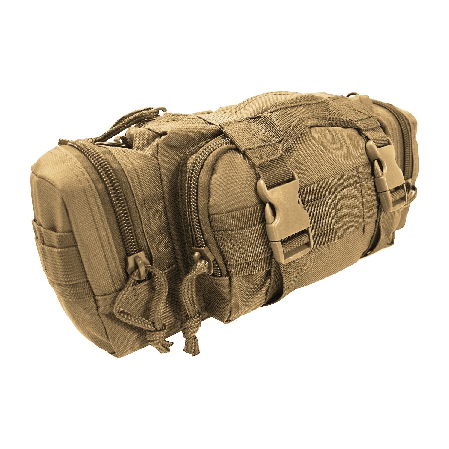 Explorer TC15 Nylon Deployment Bag w/ Molle Straps – Coyote Tan