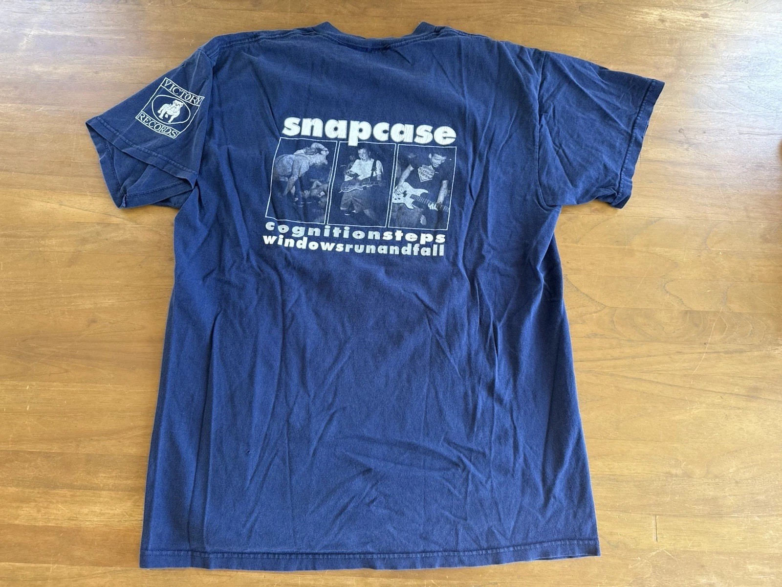 Snapcase Windows Run and Falls Victory Condition Steps Vintage 1995 90S T-Shirt