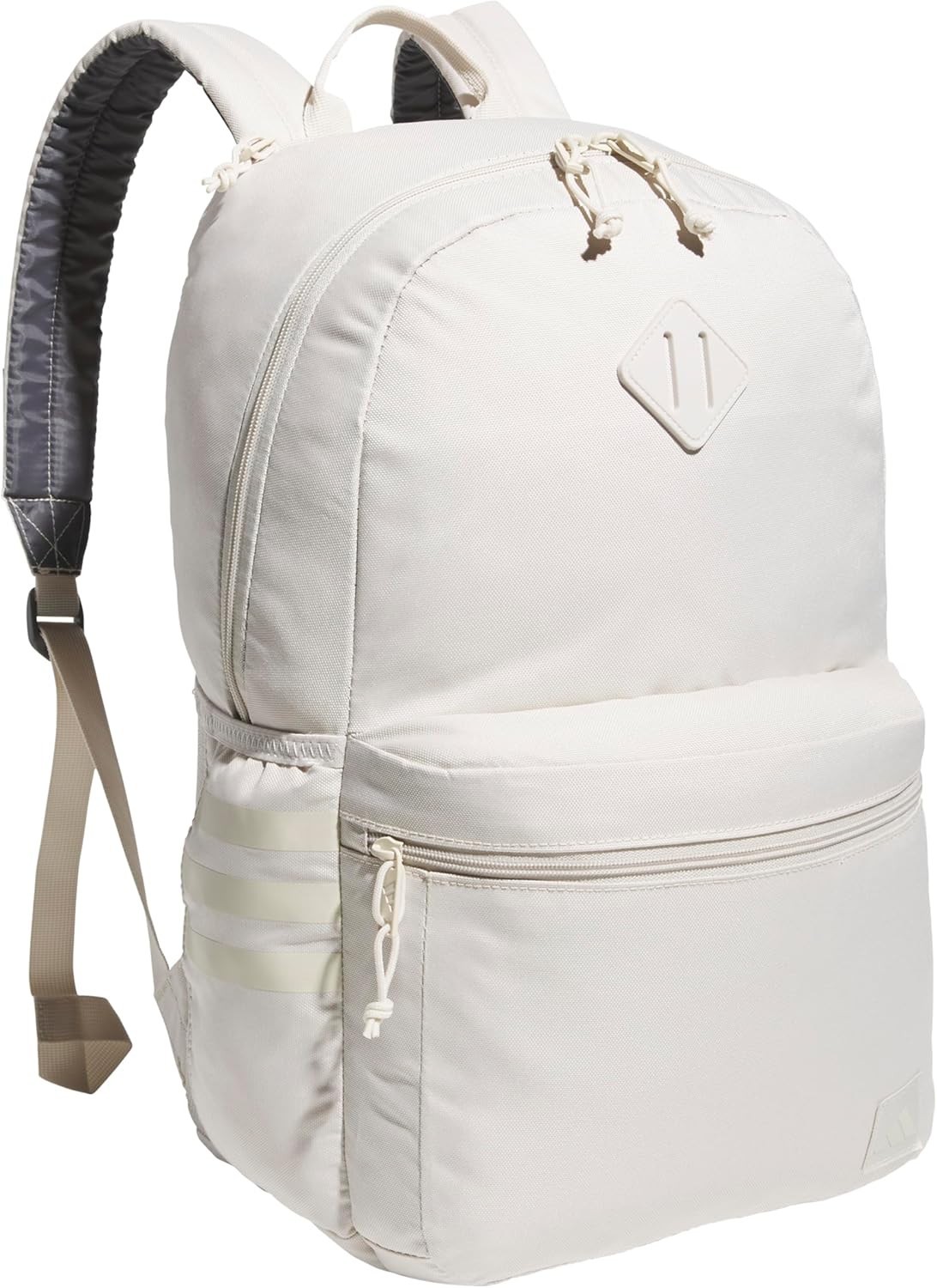 Adidas 3-Stripe Classic backpack for men and women w laptop sleeve Alumina/Grey