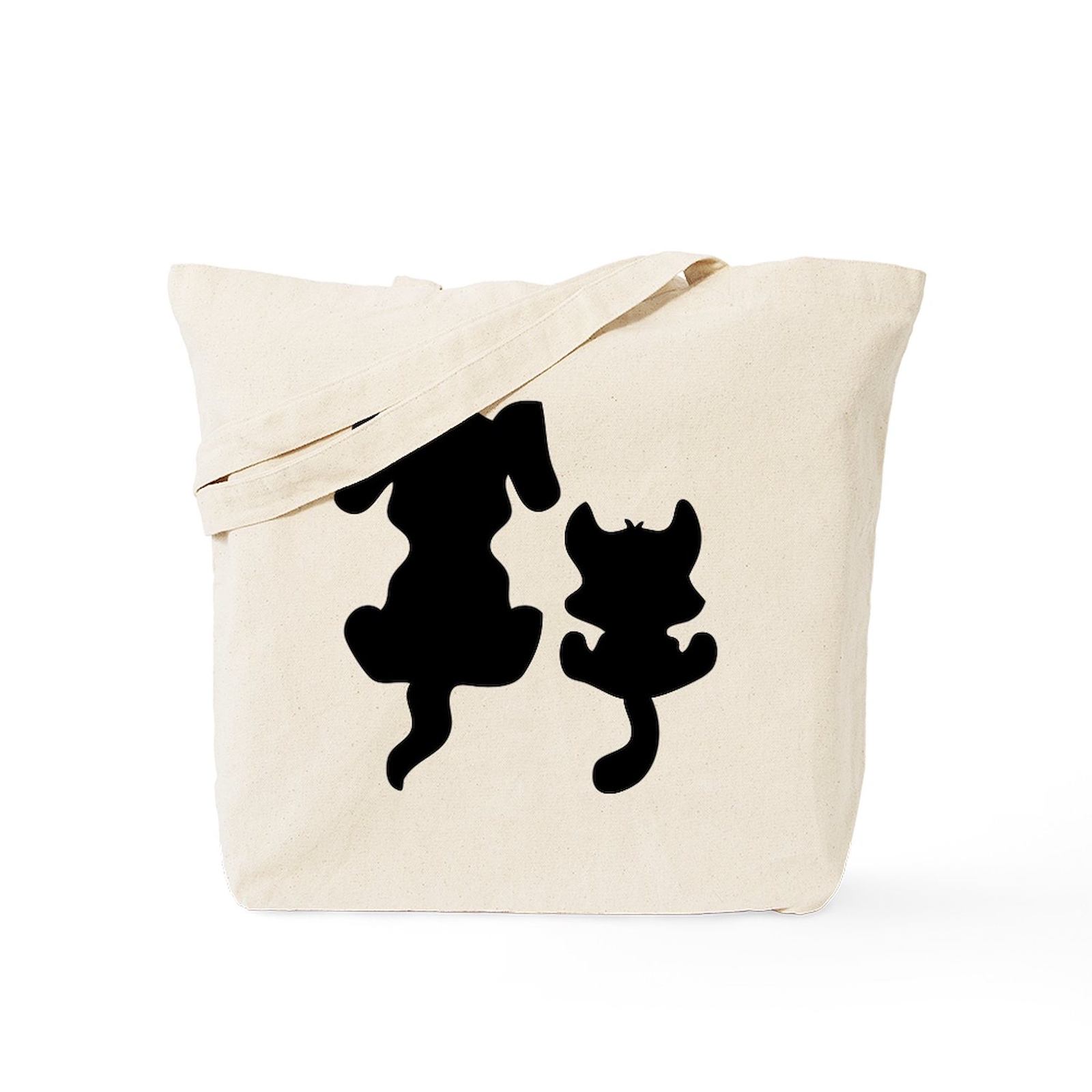 CafePress Little Cat & Dog Tote Bag (592013732)