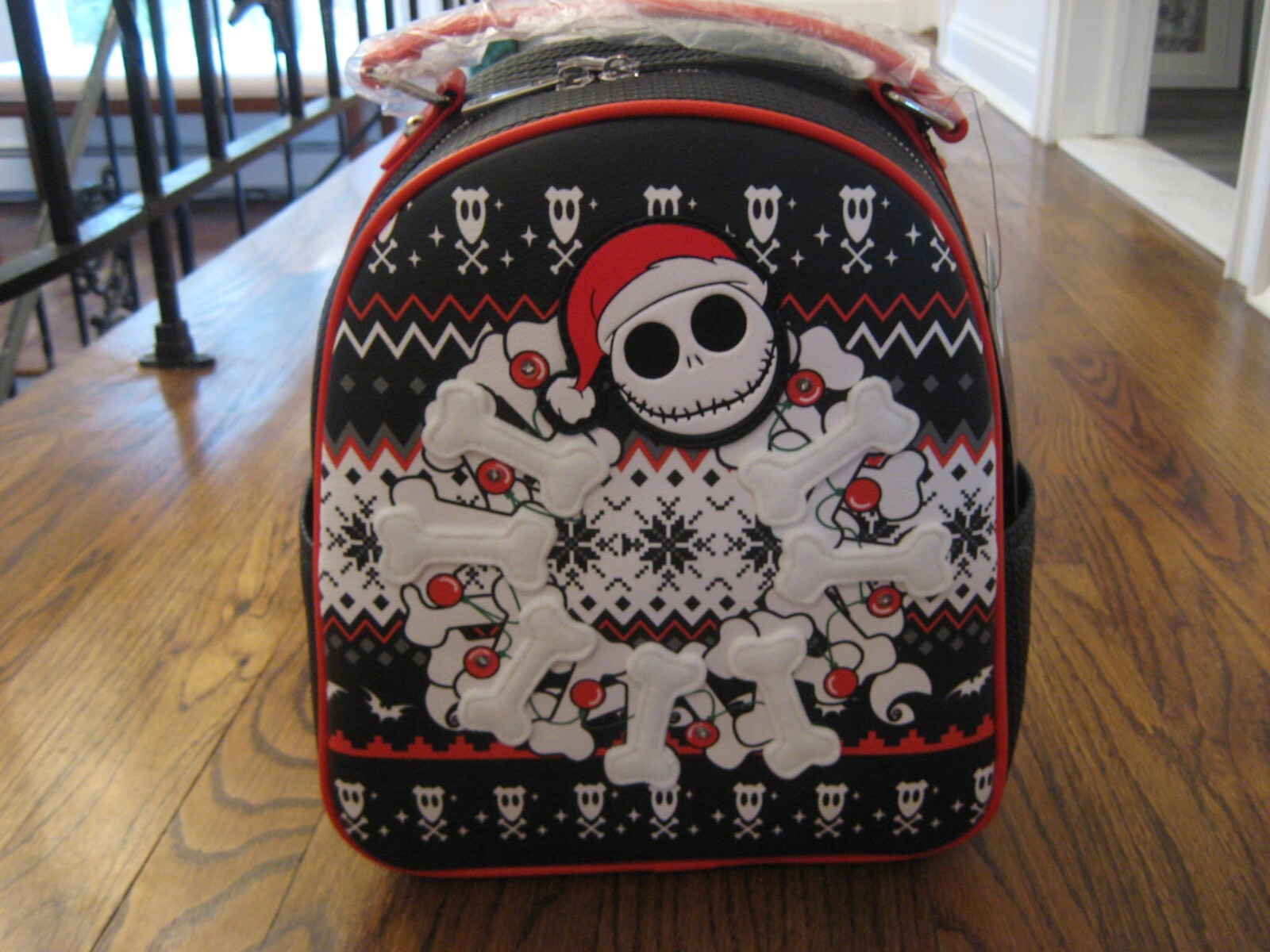 The Nightmare Before Christmas Jack Skellington Christmas Sweater Mini Backpack
