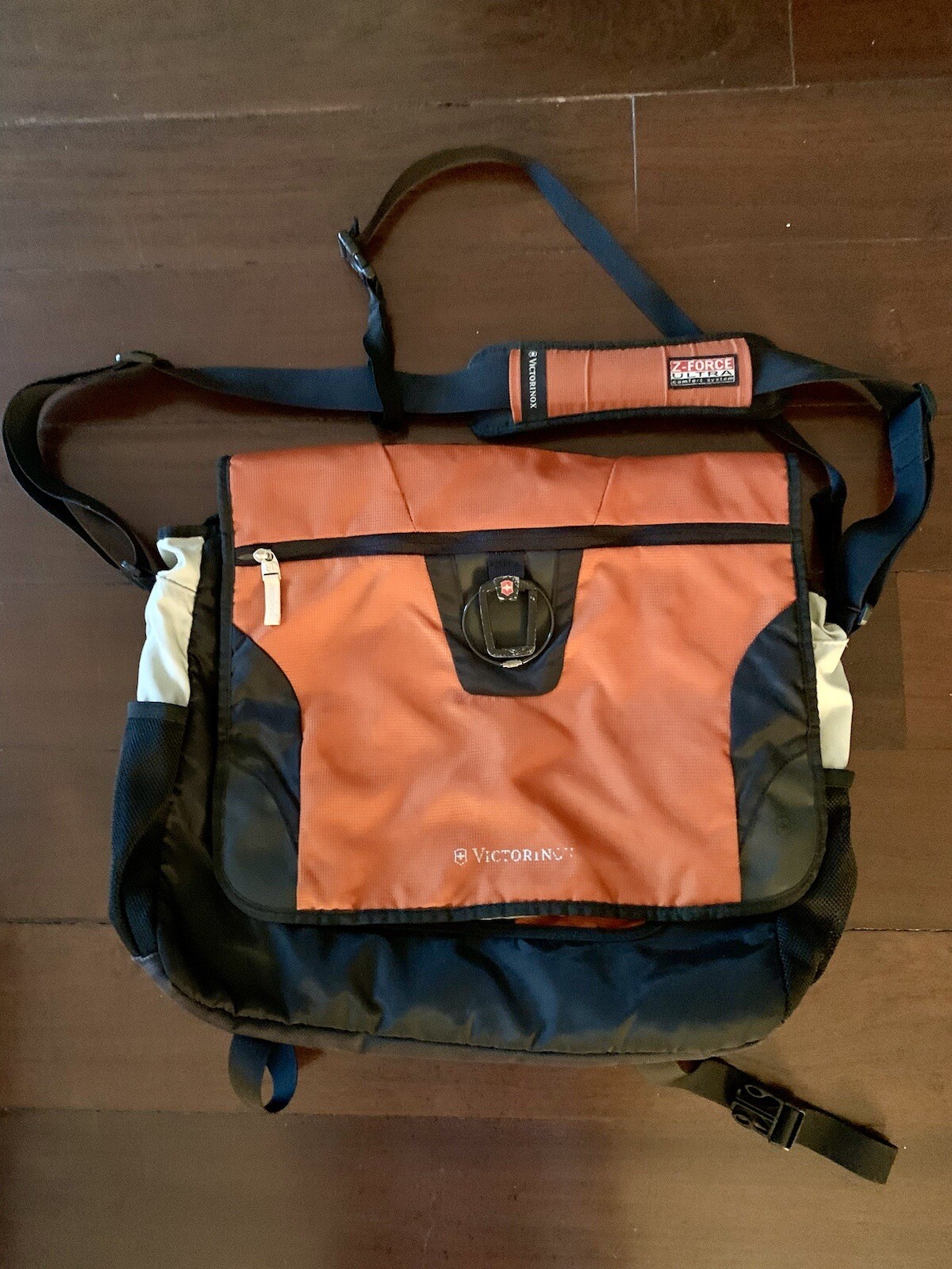 Victorinox Travel Laptop Orange Black Messenger Bag