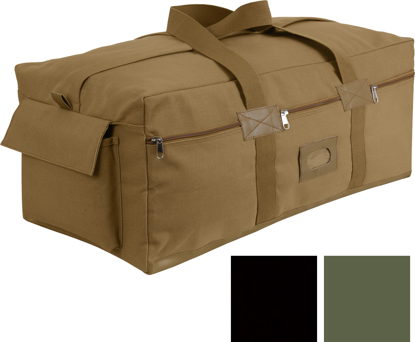 Tactical Israeli Mossad IDF Heavy Duty Cotton Canvas Carry Duffle Bag