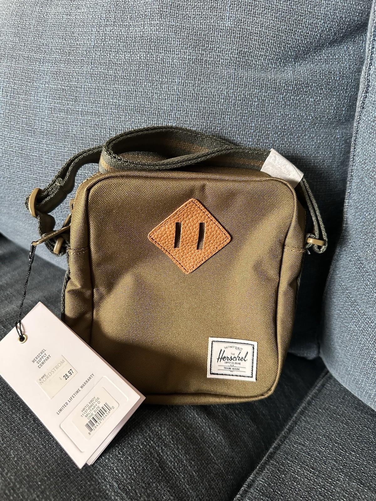 Herschel Supply Co Heritage Crossbody Bag Military One Size 2.6L
