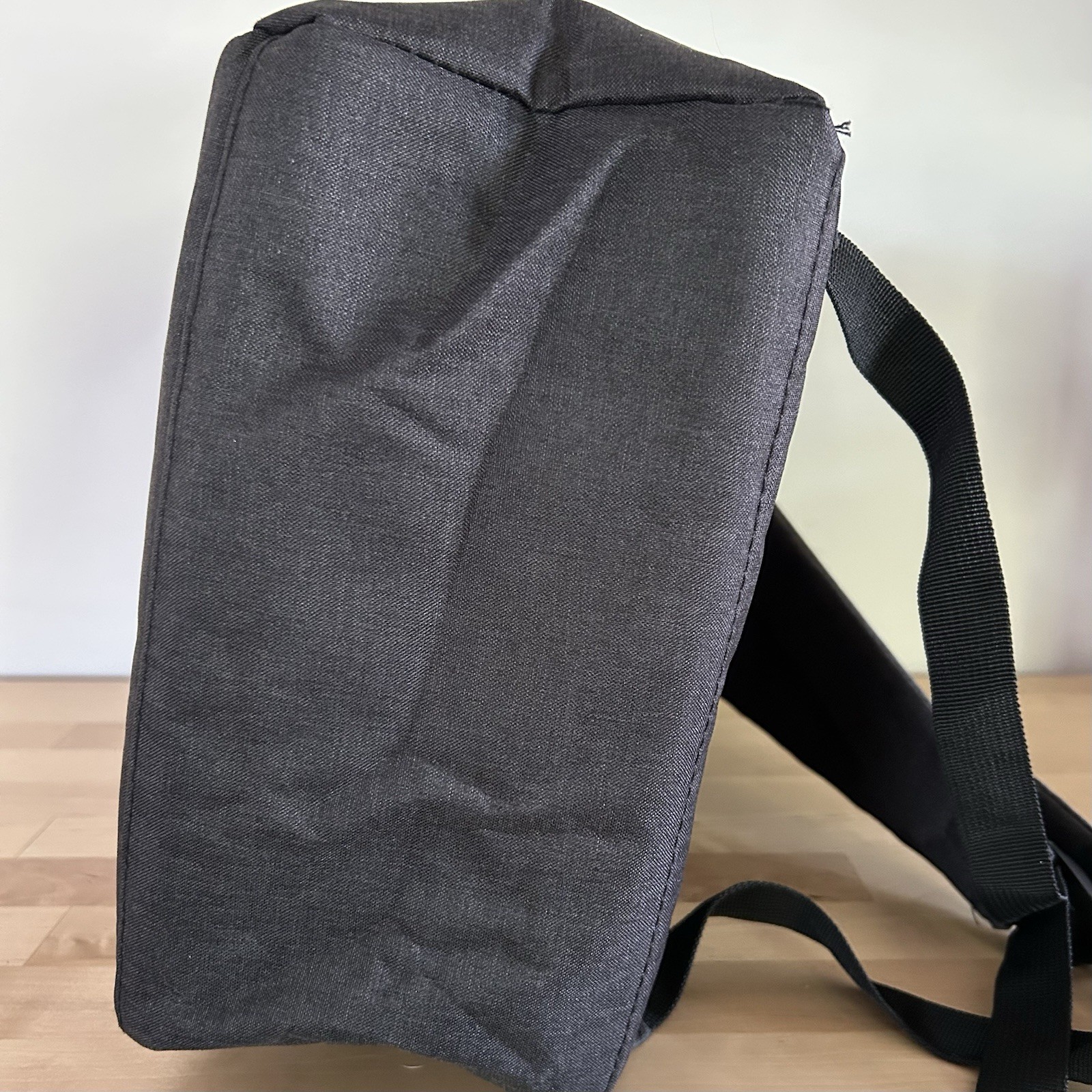 Chipotle Roll Top Backpack Limited Edition Gray Employee Gift Spell Out Fastfood