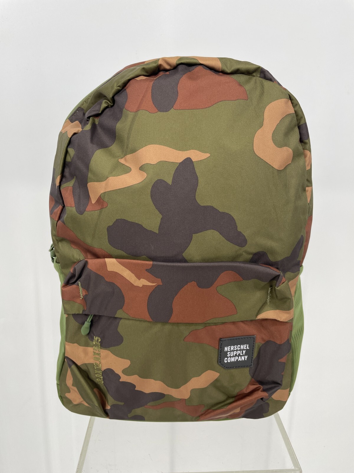Herschel Rundle Woodland Camo Backpack 24.5L 15″ Laptop Compartment 18x12x5.75″