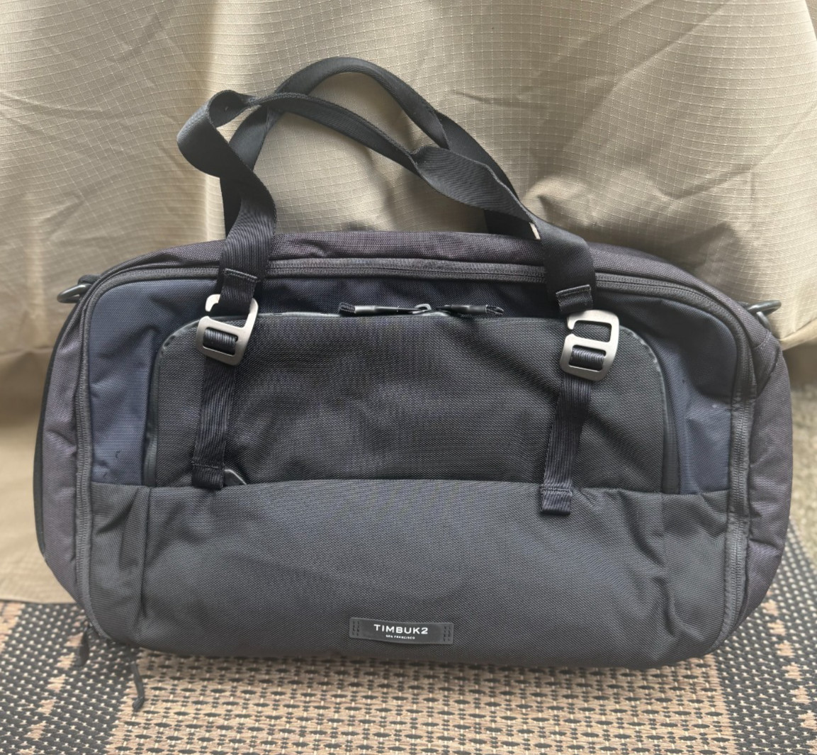 TIMBUK2 Never Check Overnight Briefcase TSF 18 Unisex Travel Business New