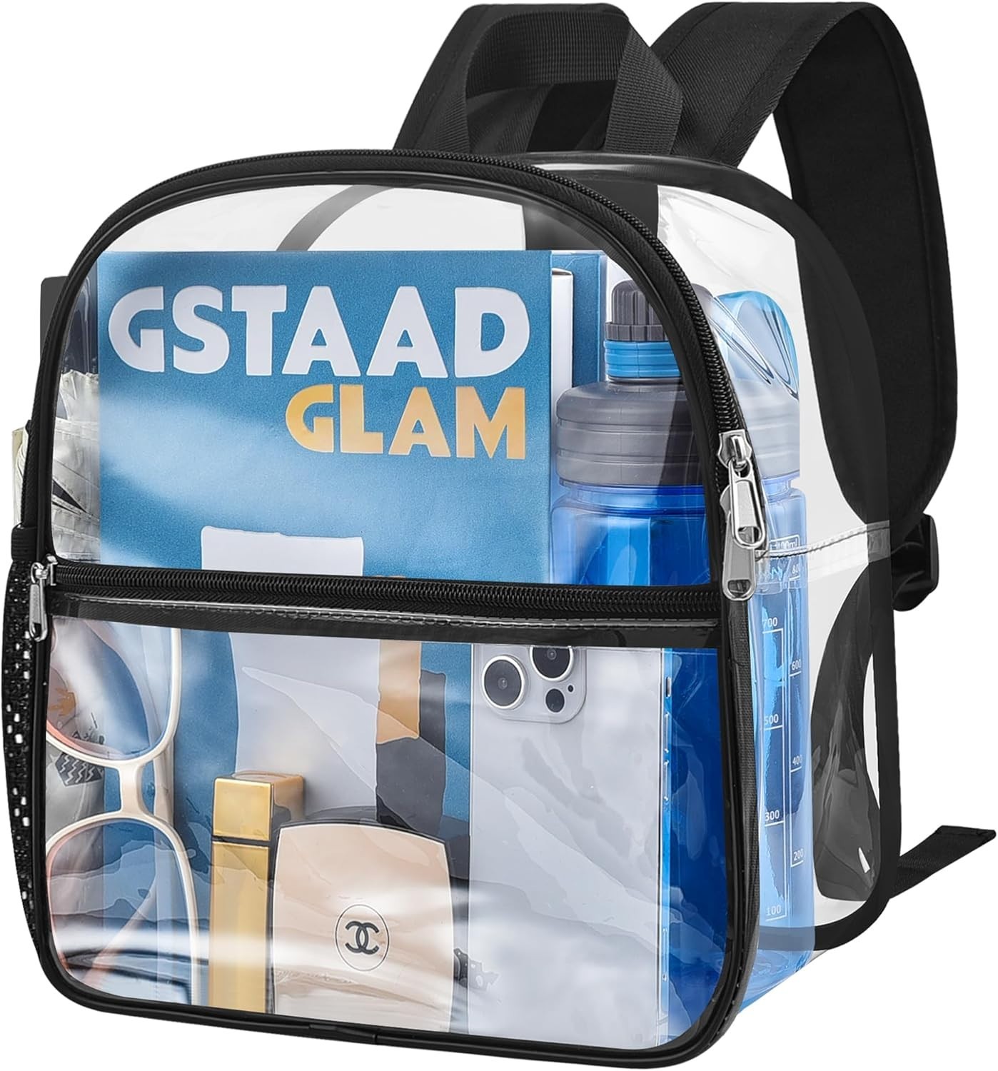 Clear Backpack for Stadium Events Clear Bag Small Stadium Backpack Waterproof…