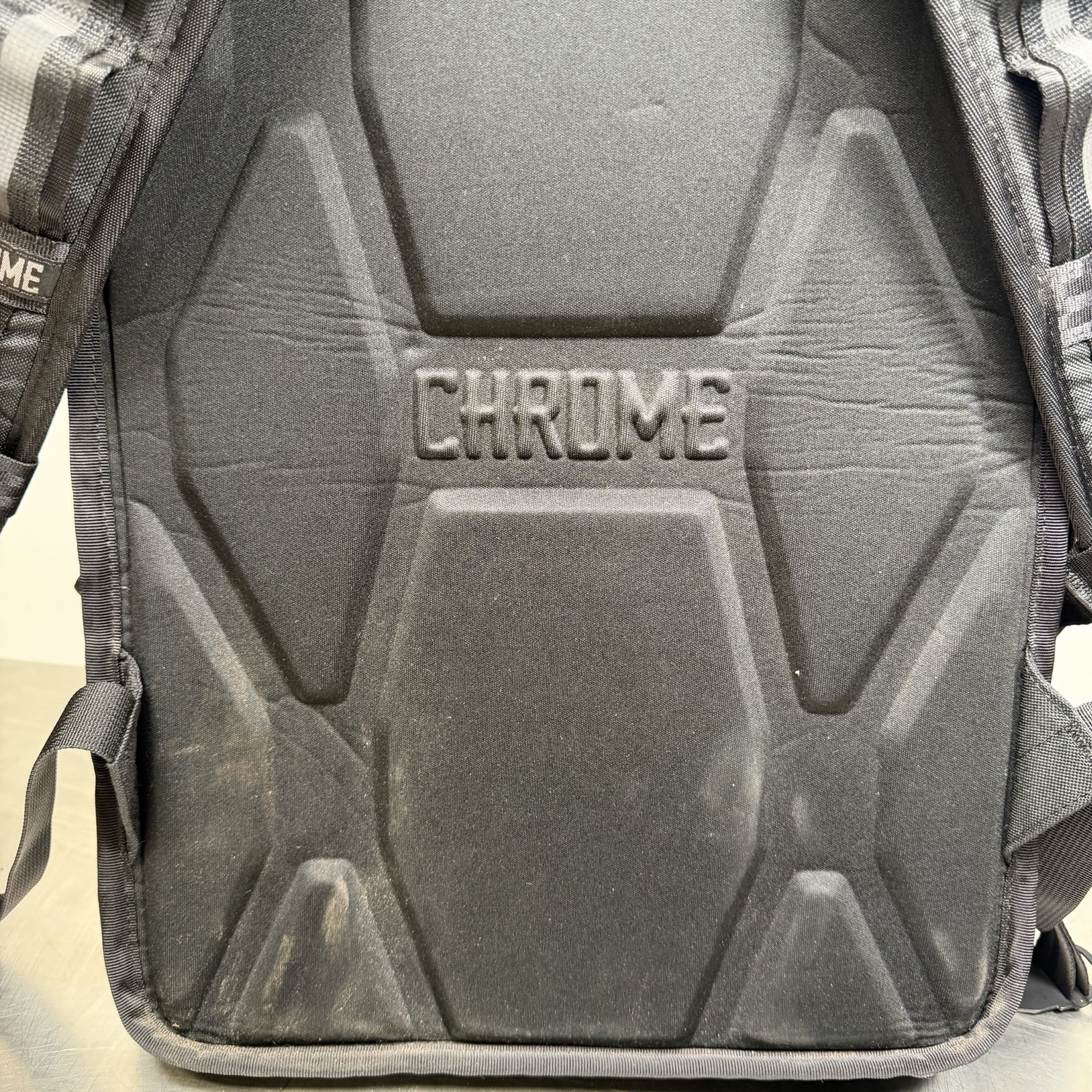 Chrome Industries Barrage Cargo 22L Waterproof Roll-Top Satchel Backpack Black