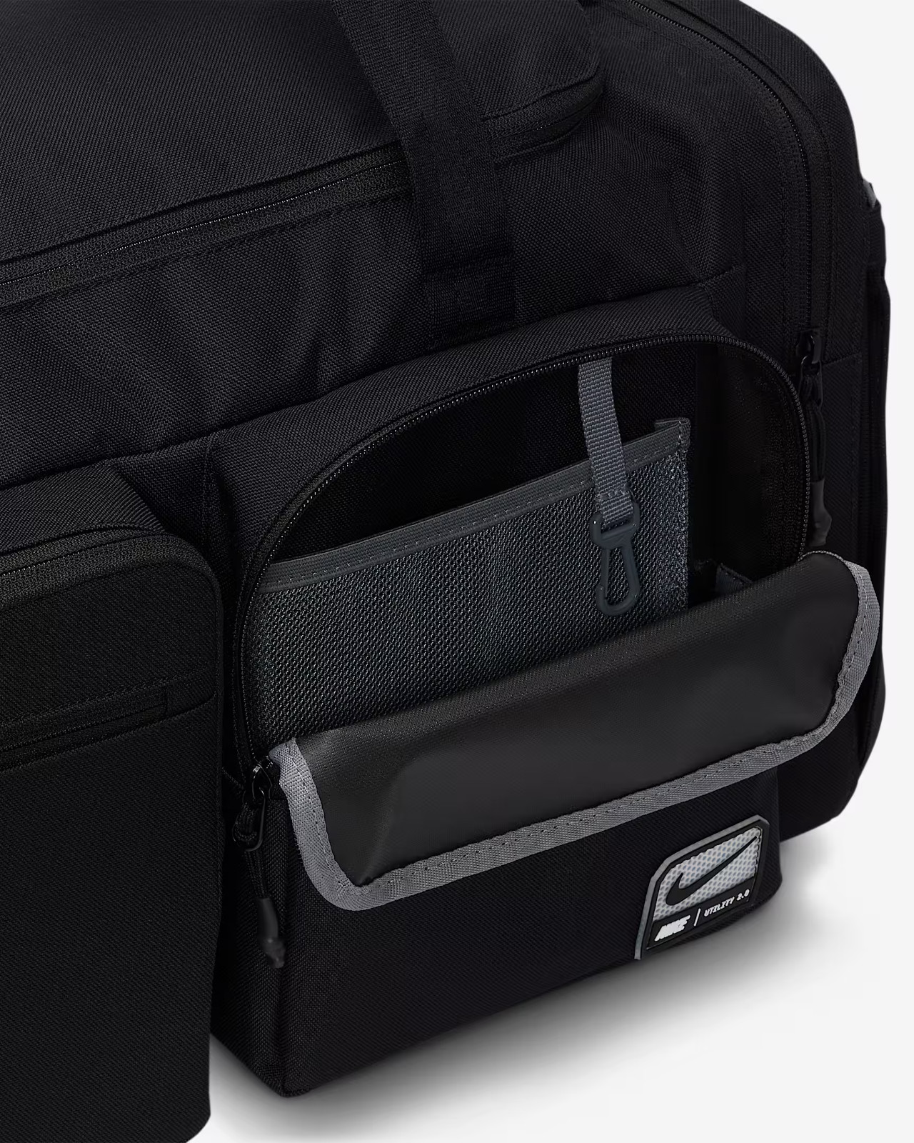 Nike Utility Power 2.0 Duffel Bag Medium Mens Black Size 51 Litre Casual Travel