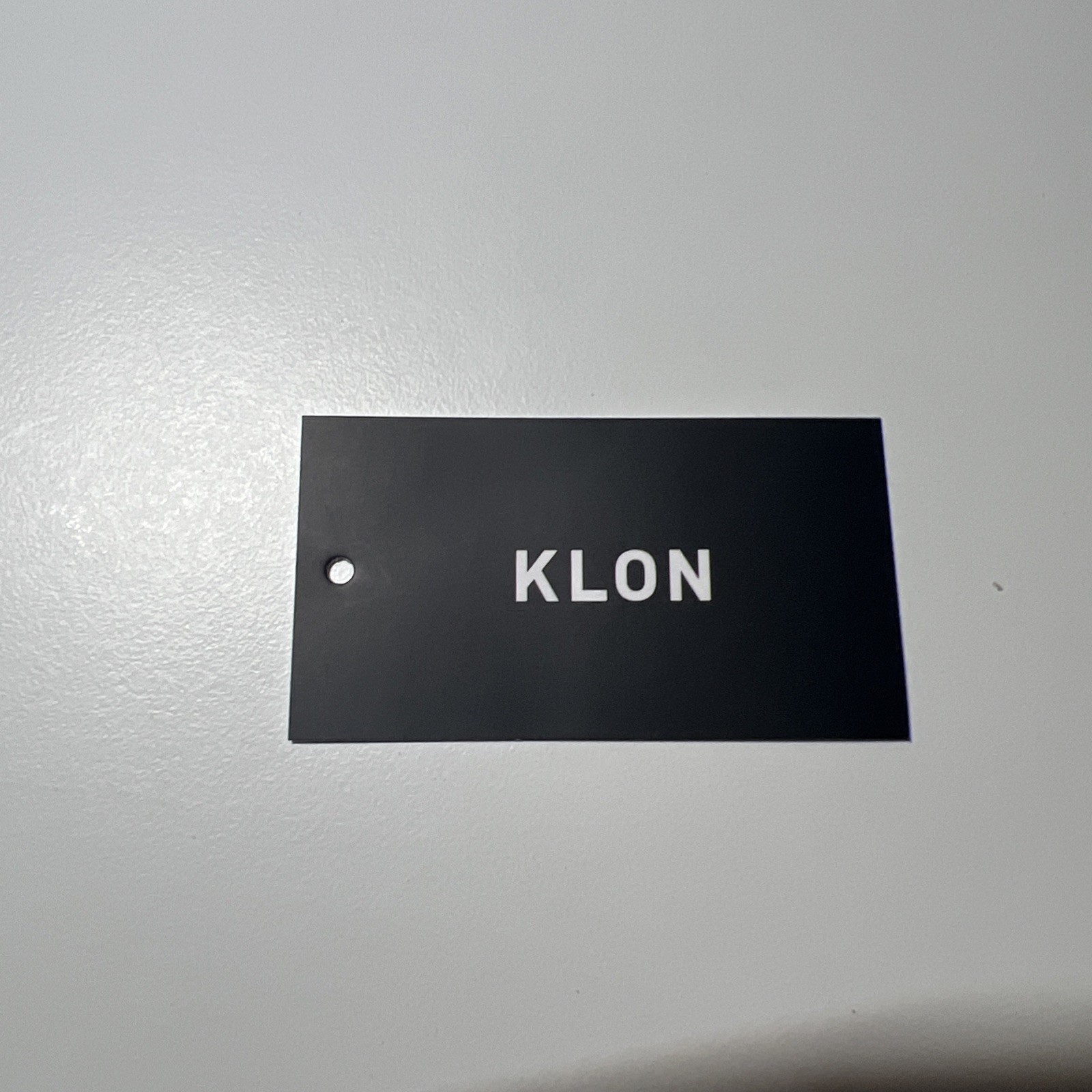 KLON Matte Coated Black Backpack Japan Minimalist Water-Resistant
