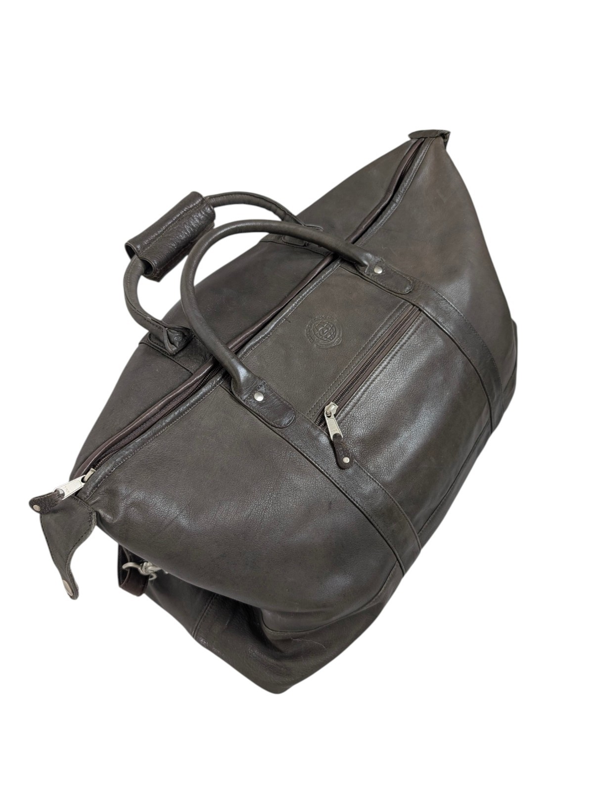 Canyon Outback Leather Duffel Bag Elite Lexus 2004 Brown Travel Weekender