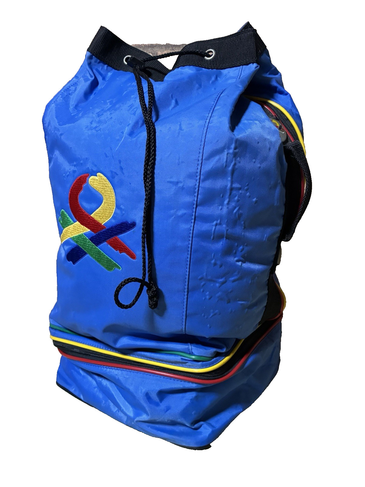 United Colors of Benetton Should Bag Blue Vintage 90’s Size 22 X 10 x 10 in