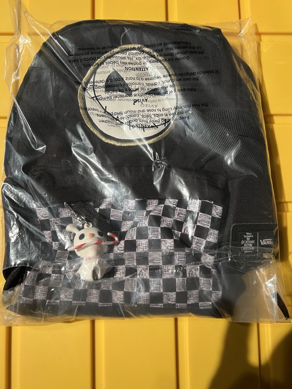 Vans Disney Nightmare Before Christmas Backpack Jack Skellington NEW Sealed
