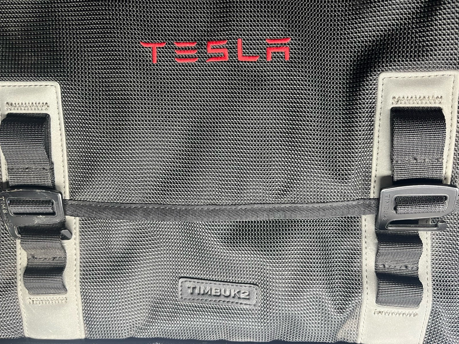 Tesla Logo Timbuk2 Executive Messenger Bag Laptop Briefcase Electric Cars Elon
