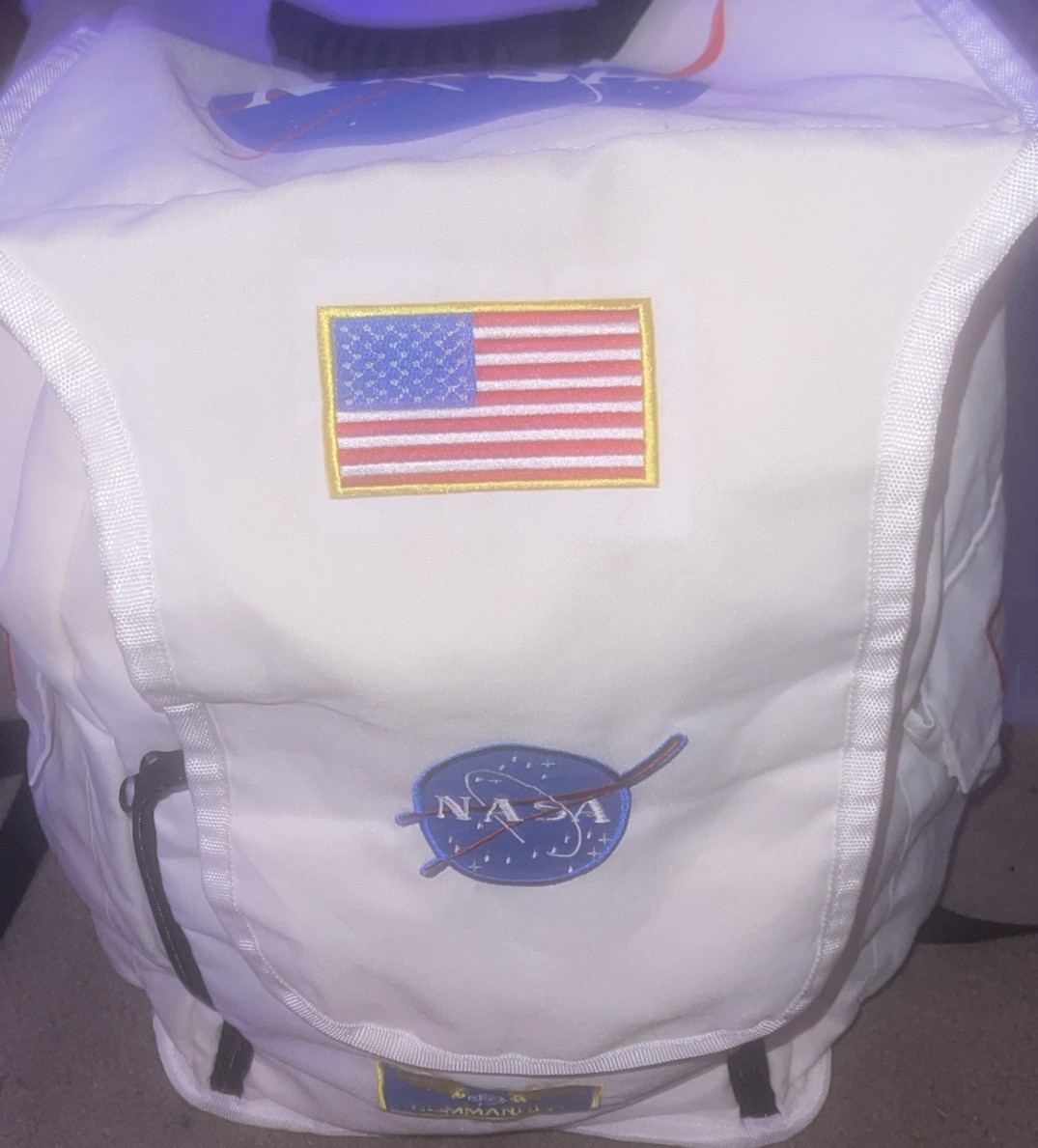 Astronaut NASA Large Carry Backpack Aeromax Jr EUC