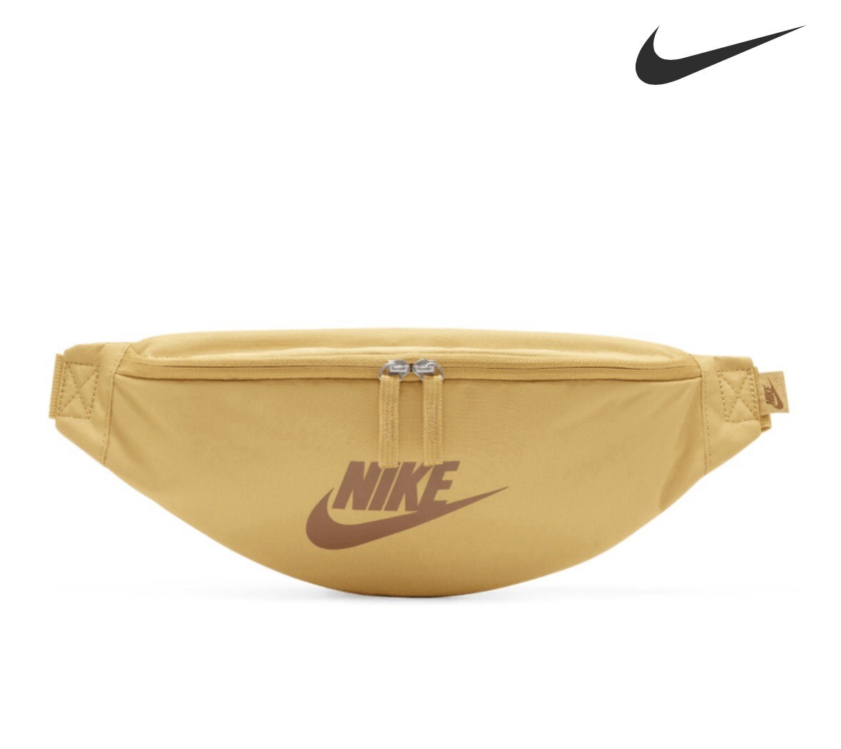 Nike Heritage Waist Bags Unisex Casual Black Casual Hip Pack DB0490-725
