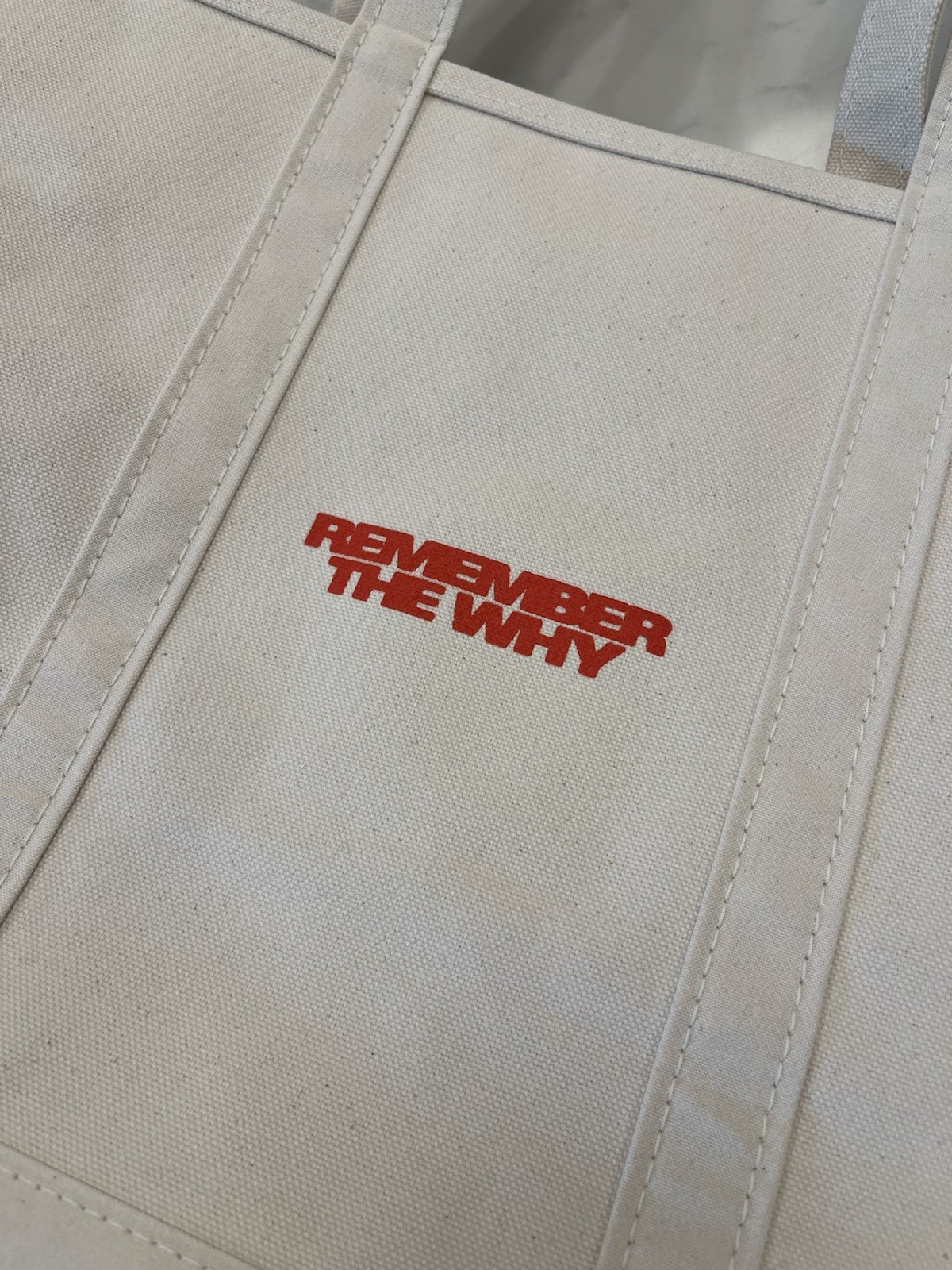 Rare Adidas Remember The Why Canvas Tote Bag Event Exclusive Cream Natural