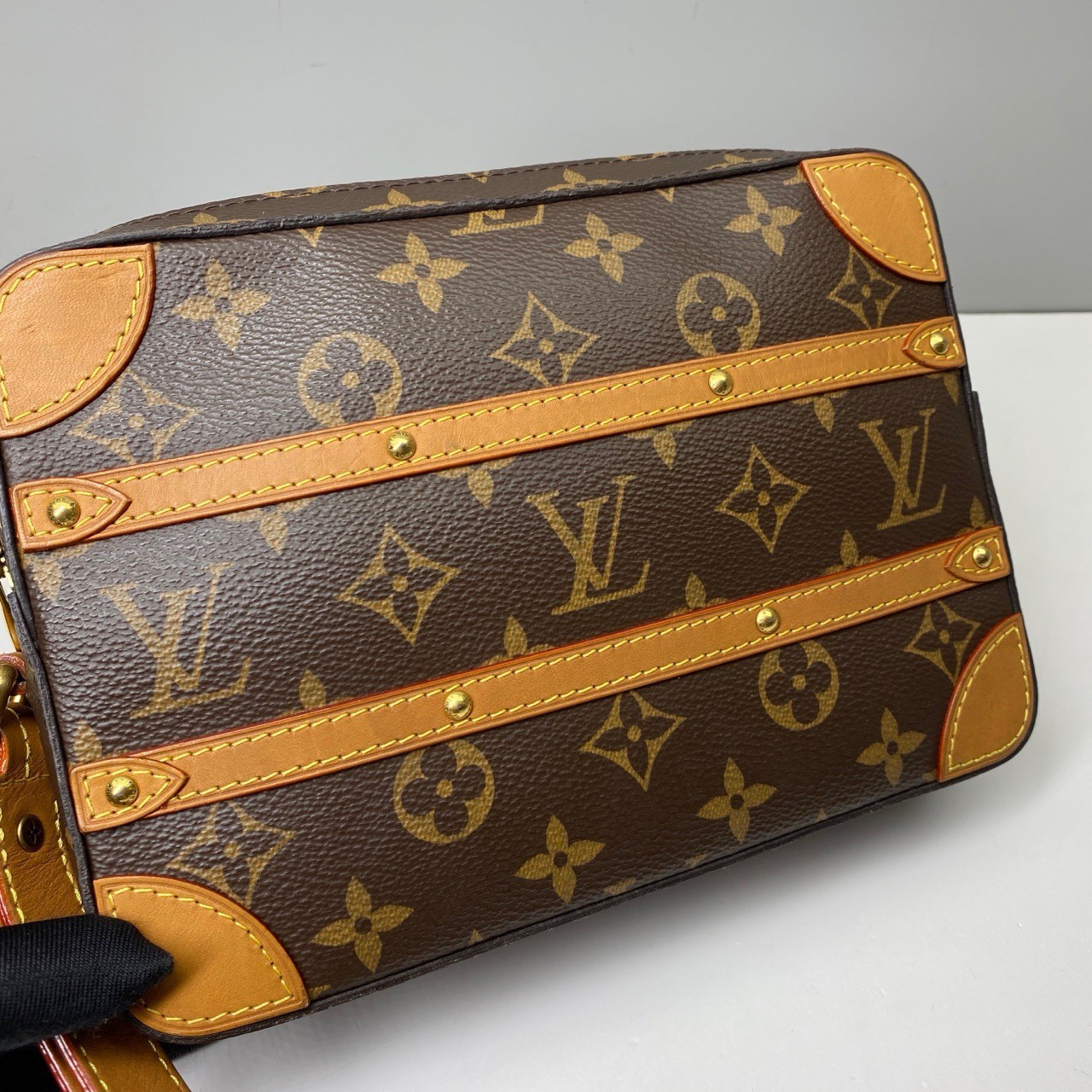 Louis Vuitton Pre-Owned Authentic Softtrunk Clutch Free Shipping 21x15x5cm