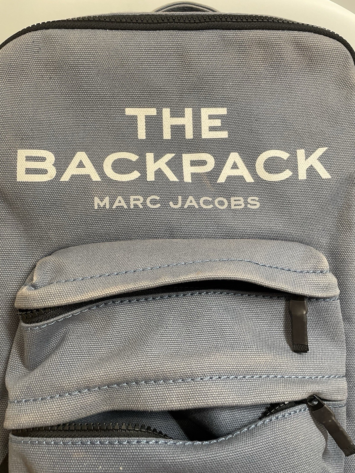 Marc Jacobs Canvas Backpack H301M06SP21 Blue Shadow 15” Laptop