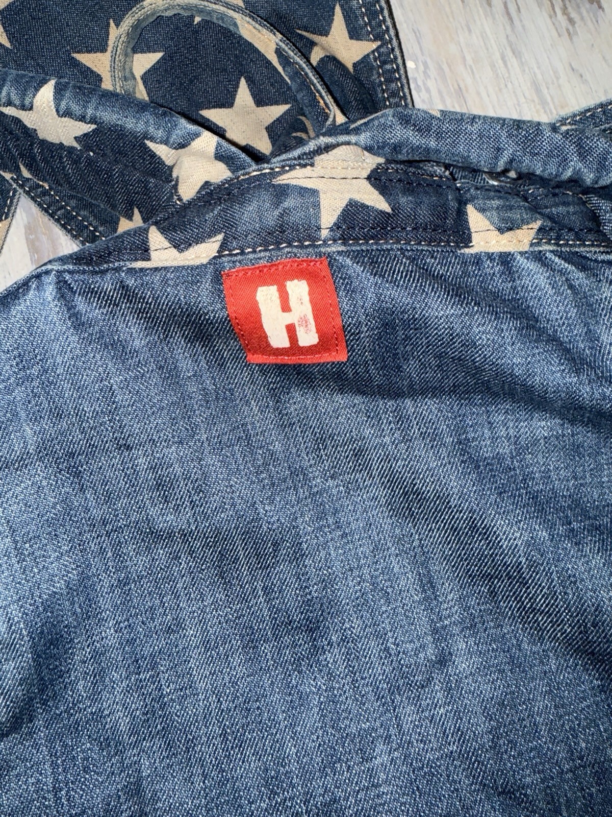 Hysteric Glamour Star Spangled Pattern Denim Backpack 90s Vintage HYS from japan