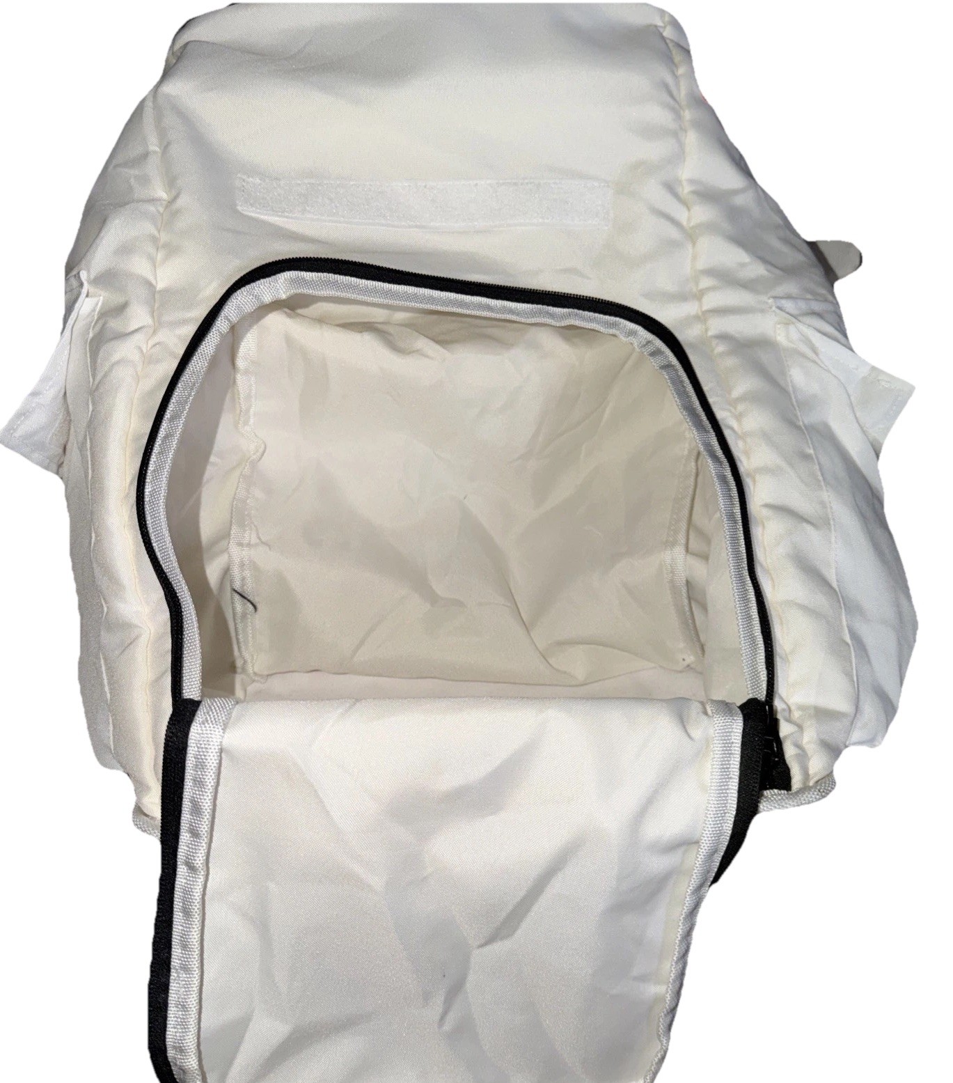 Aeromax Jr. Astronaut Backpack, White, with NASA patches Adults Ft 3 Way Harness