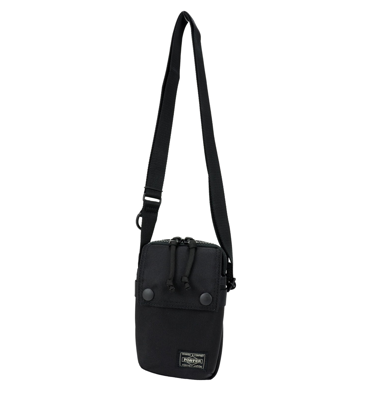 PORTER UNIT Shoulder Bag, Smartphone Shoulder Bag, Black