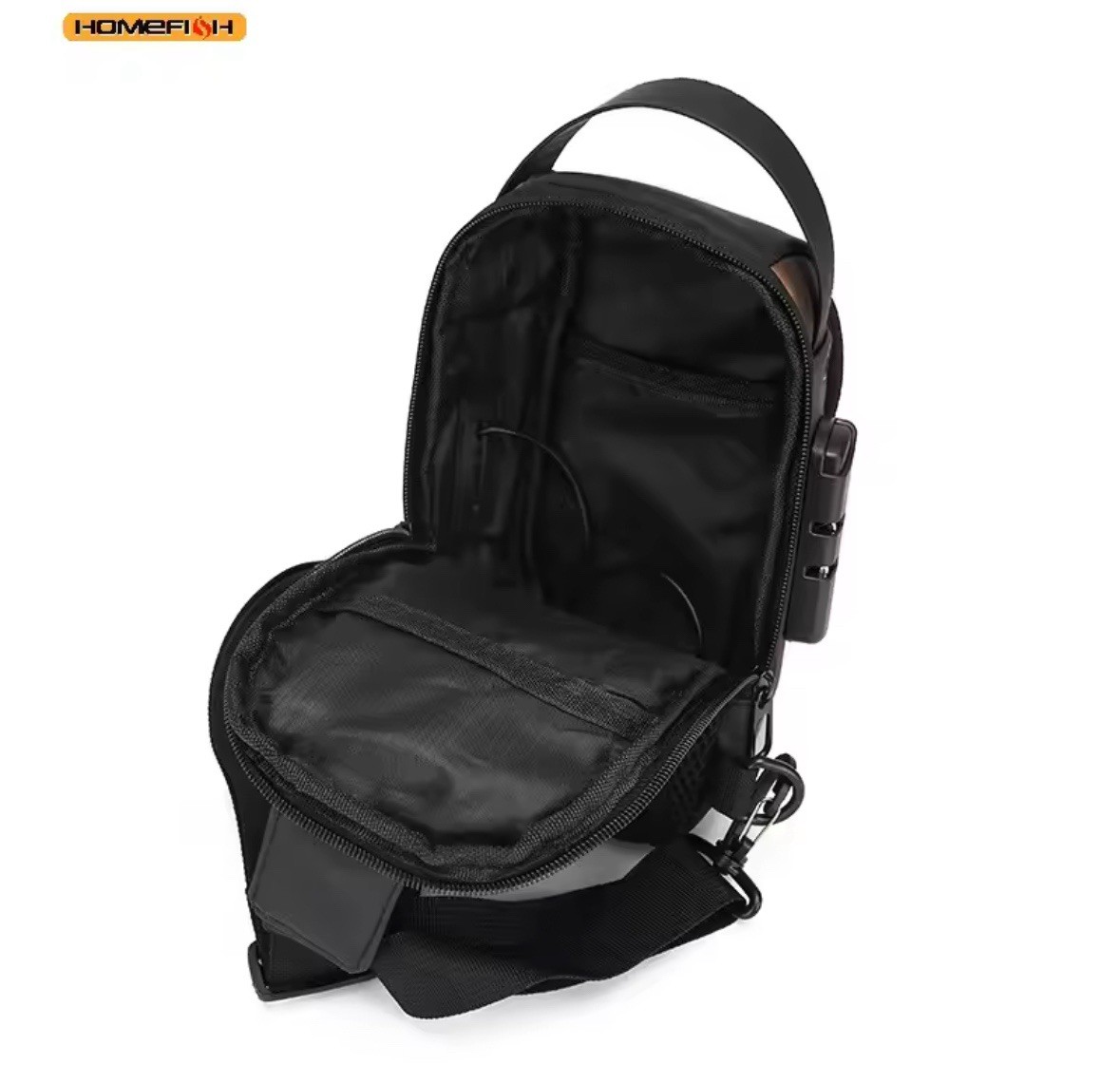 One Shoulder Backpack Anti-Theft Chest Bag Pouch Men Waterproof Purse