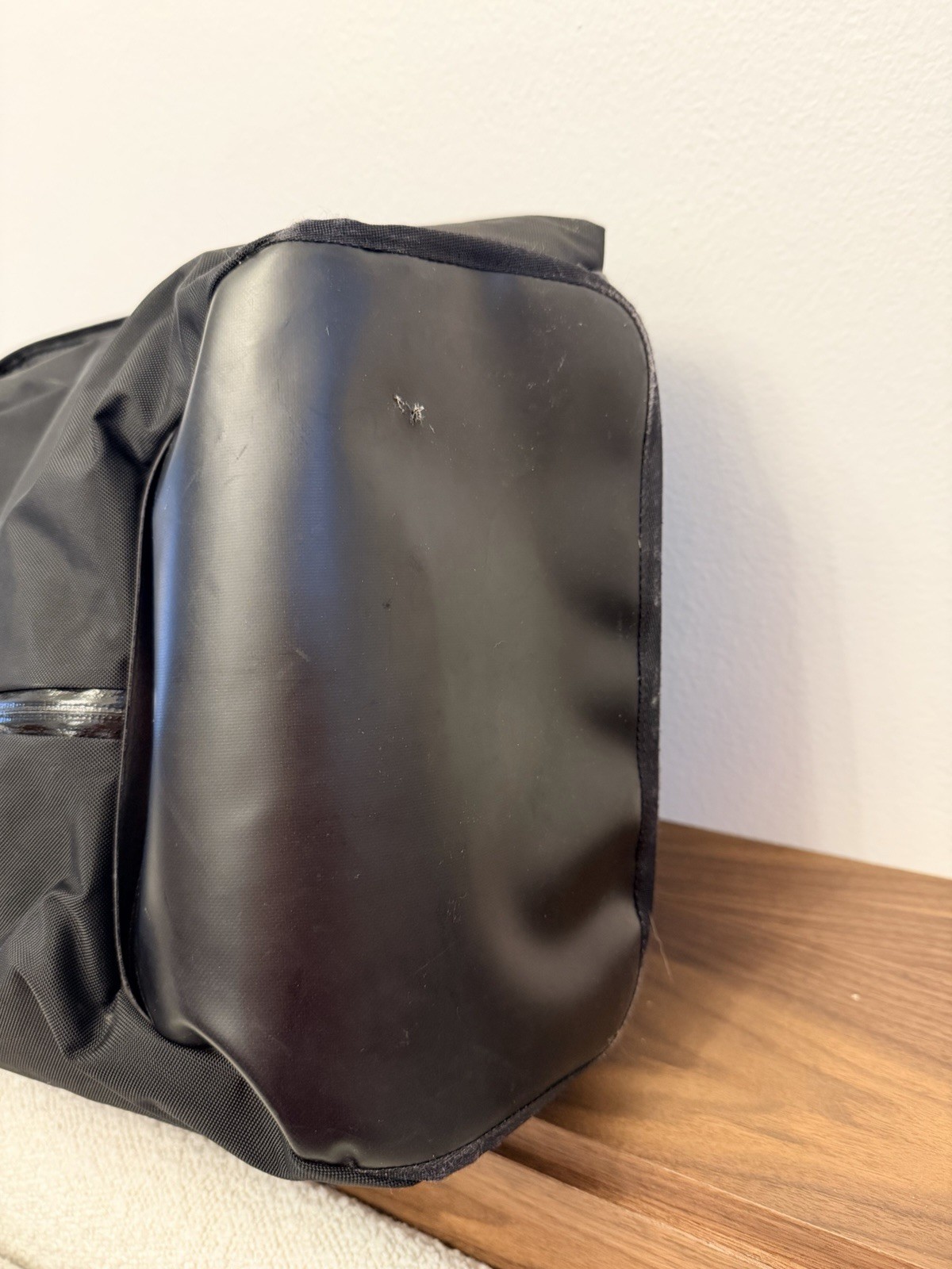 Lululemon Black Backpack Zip Closure Adjustable Strap Multiple Pockets