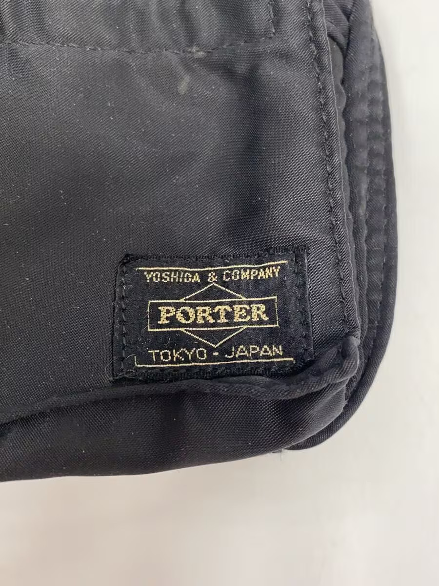 PORTER Pouch Nylon BLK Plain