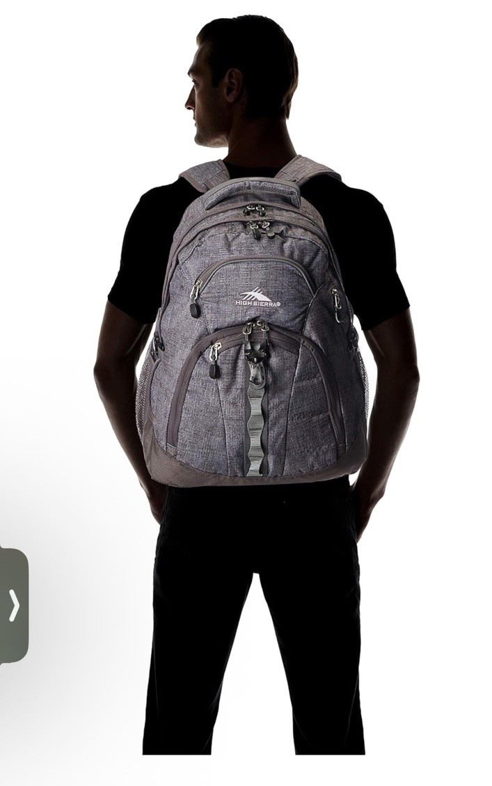 High Sierra Access 2.0 Laptop Backpack, Woolly Weave/Slate, Minor Defect