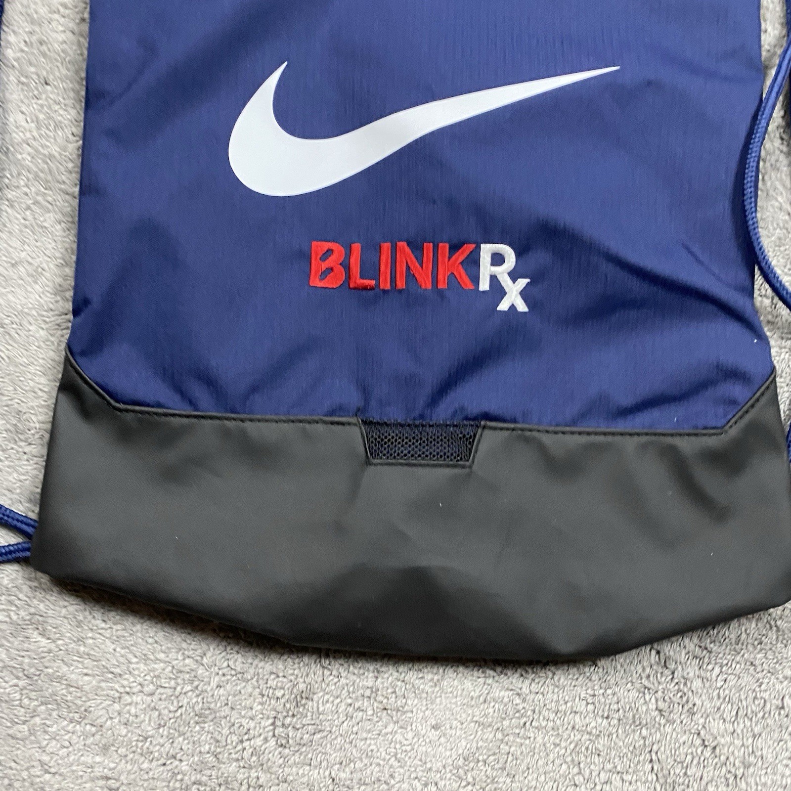 Nike BlinkRx Drawstring Bag Training Blue Navy