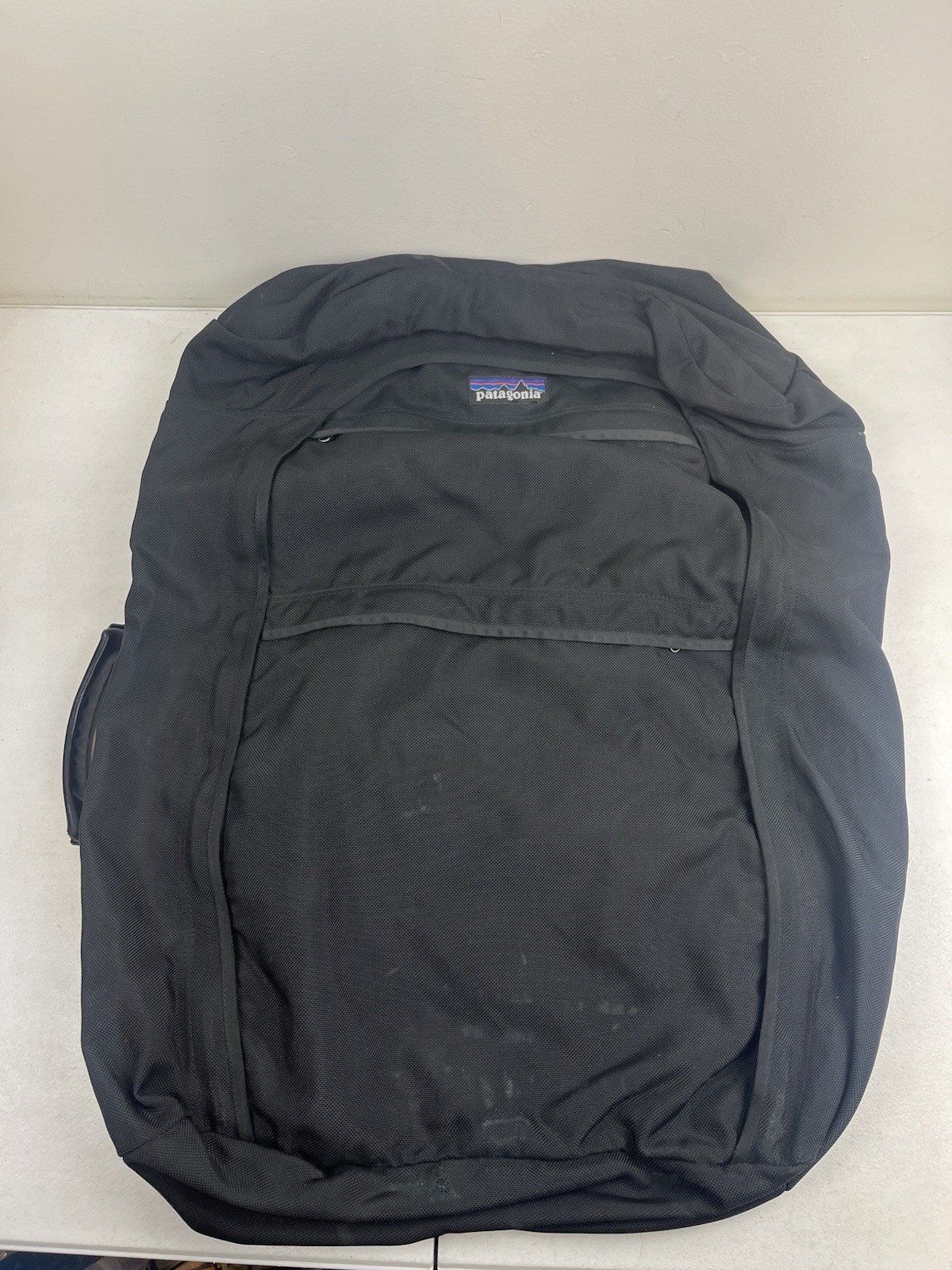 Patagonia 3way Convertible Backpack Carryon Travel Bag Black Nylon USA Made
