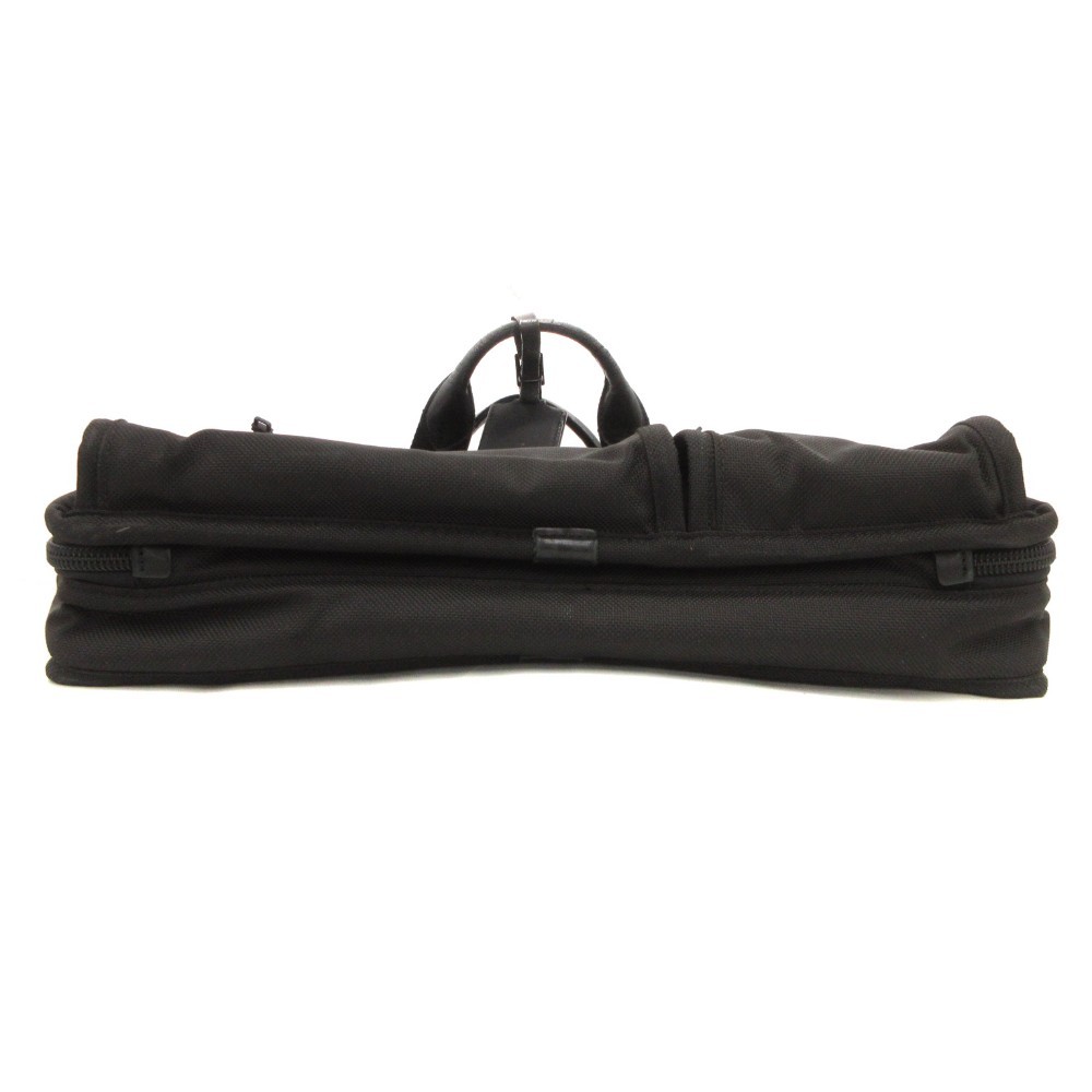 TUMI Alpha Briefcase Black Nylon 2-Way Business Bag B Condition 33cm