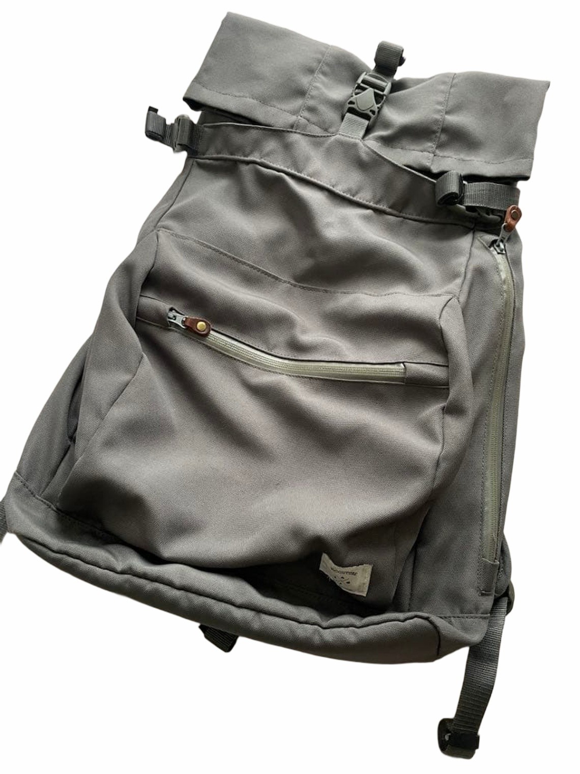 F/CE Backpack Khaki Minimal Urban Roll Top Used Japan