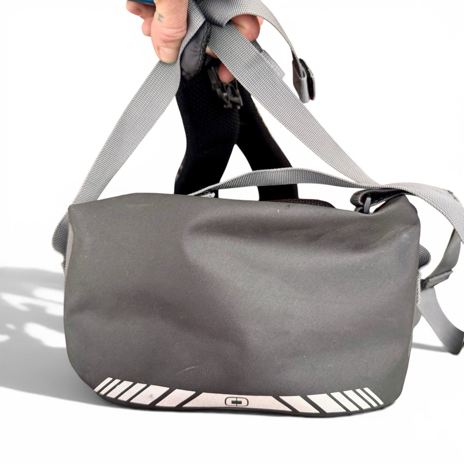 OGIO All Elements Waterproof Roll Top Backpack 26L Laptop Bag NWT Gray