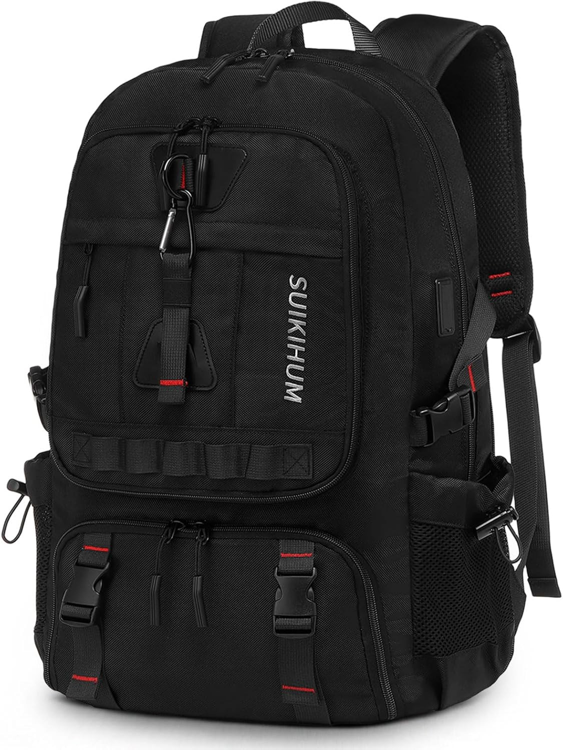 Travel Backpack 35L TSA Approved Carry on Backpack with Shoe Compartment & Wet/D