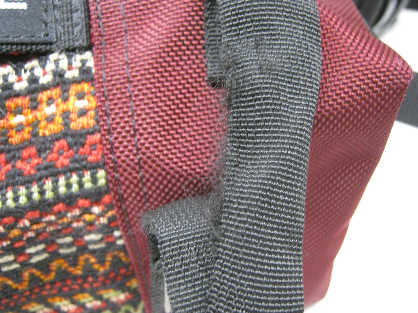Timbuk2 Multi-Color SMALL Messenger Bag Brown Red Hippie San Francisco VTG?