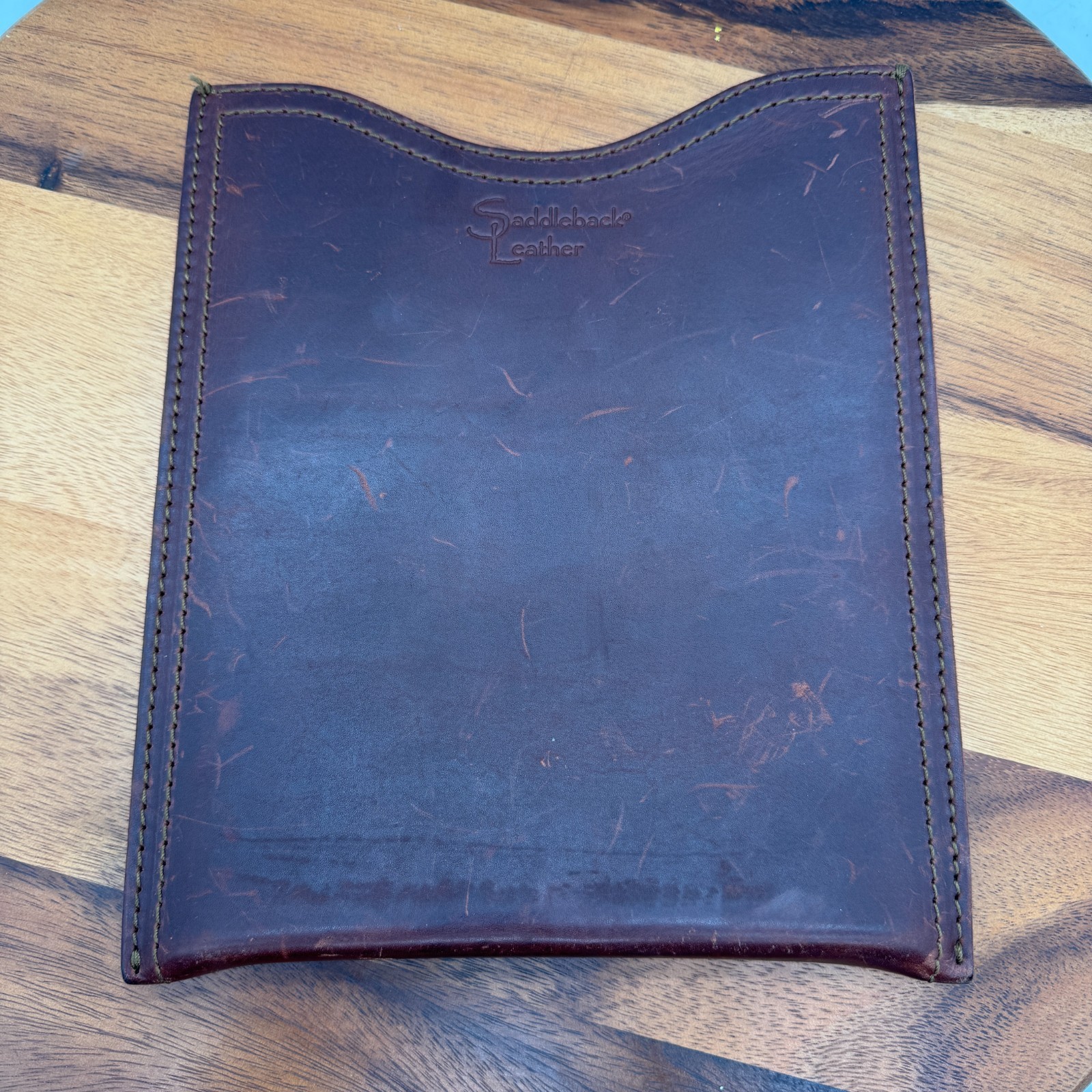 Saddleback Leather 10 Inch Tablet Sleeve Dark Brown