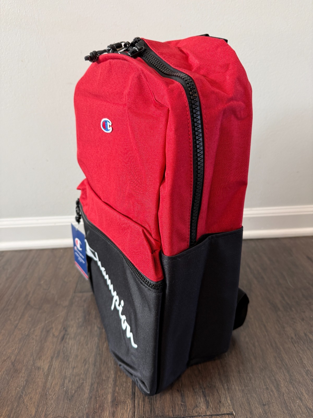 Champion Manuscript Backpack – Bright Red / Black – New With Tags (CHF1000-620)