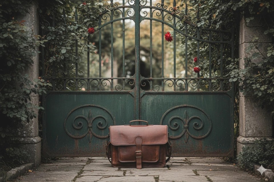 Large Targate Leather Vintage Brown Shoulder Laptop Bag Briefcase