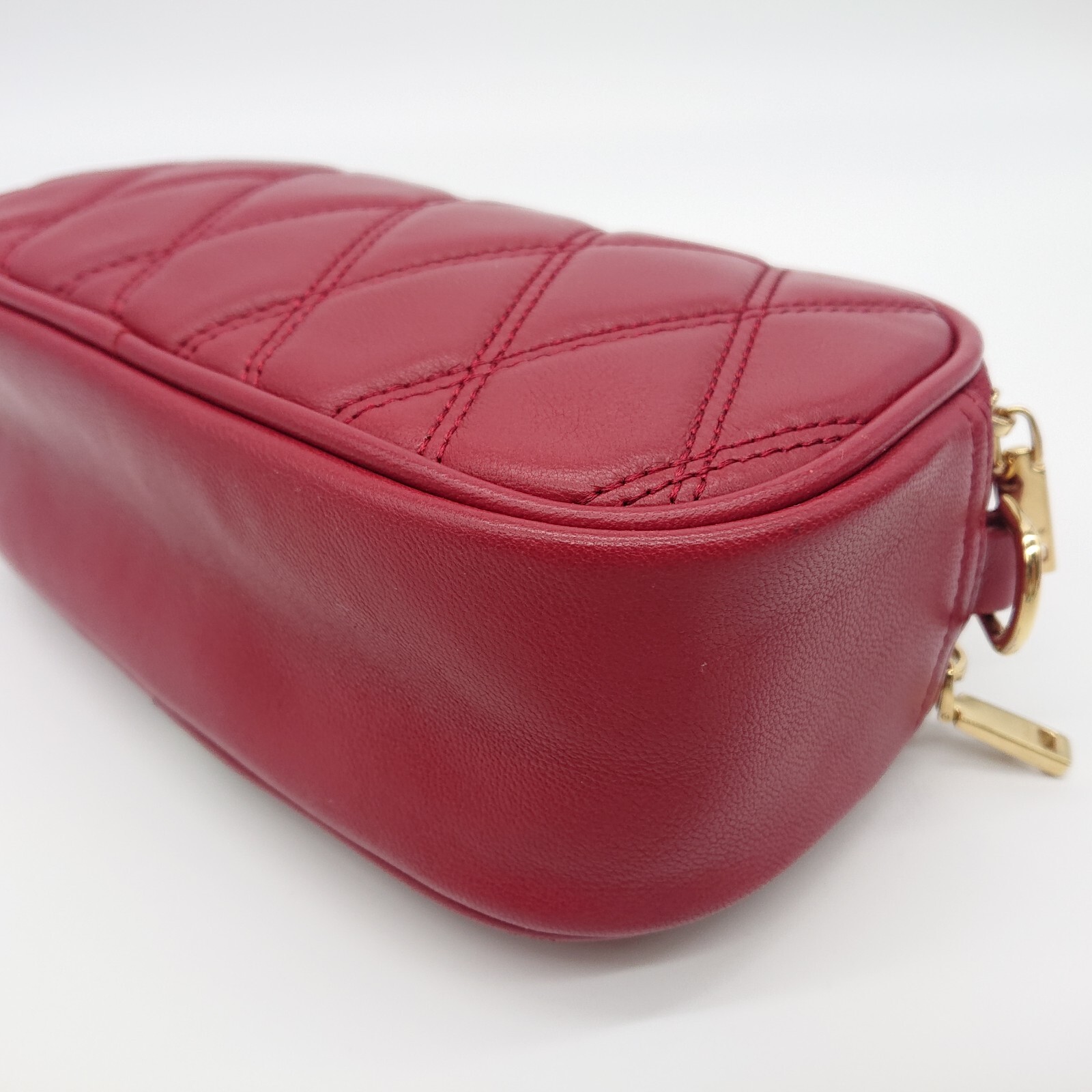 BALLY Shoulder Bag Trainspotting Leather Red Strap DENNI QT China